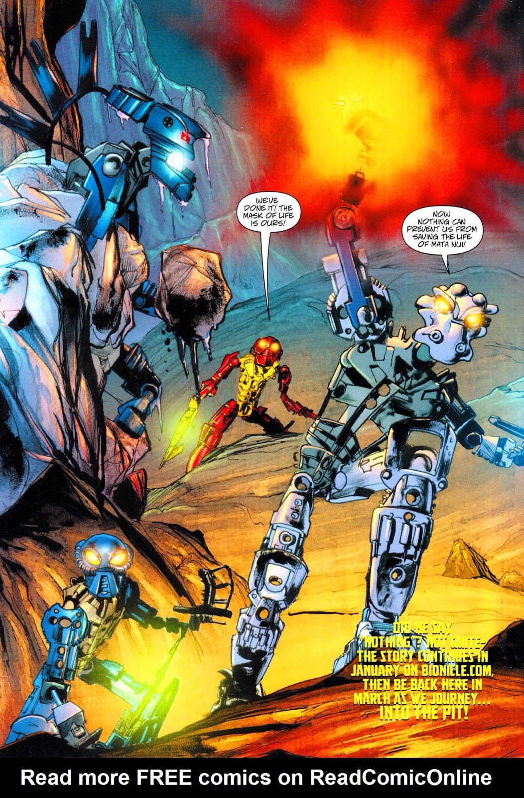 Read online Bionicle Ignition comic Issue 5
