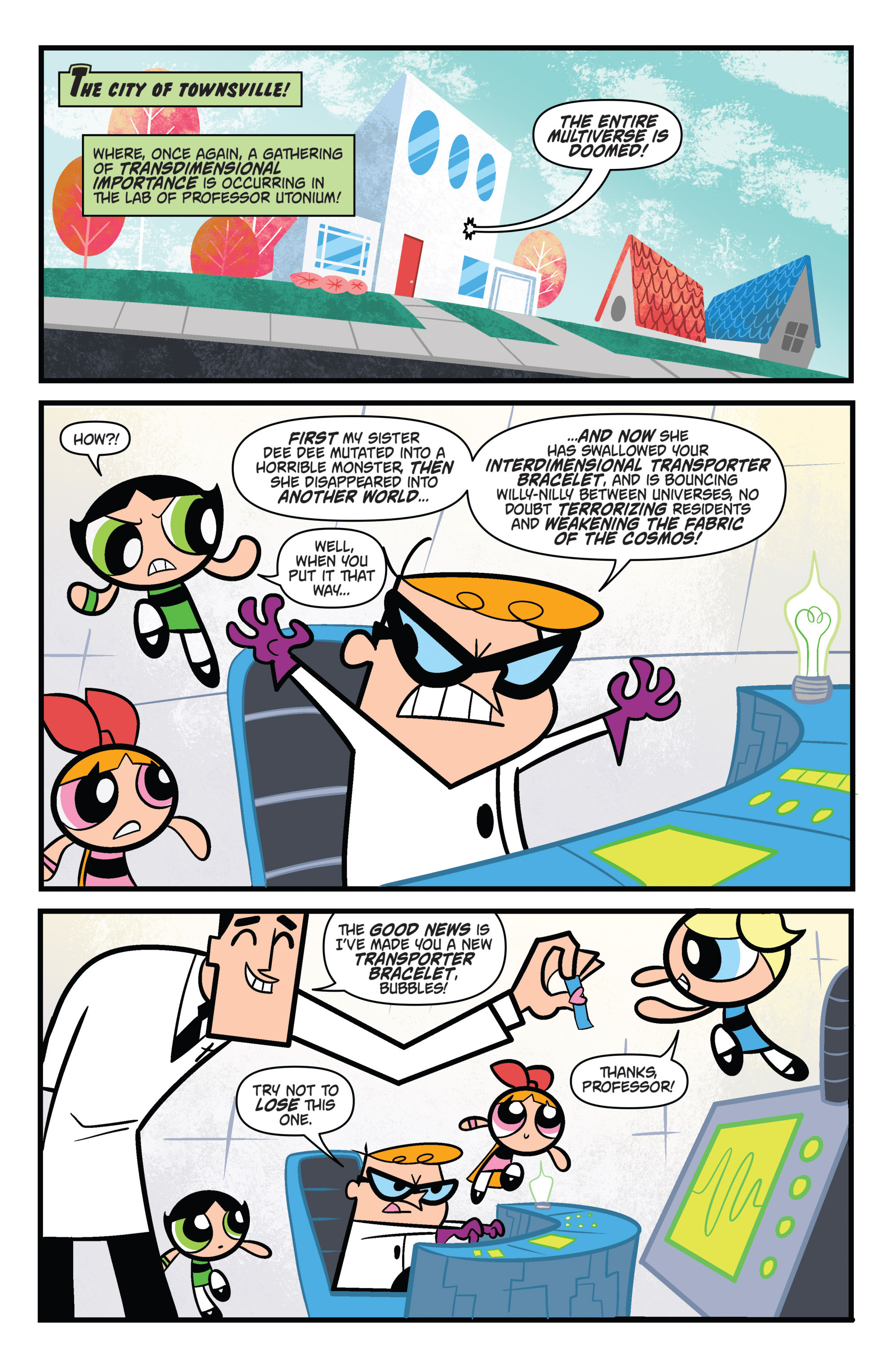 Read online Powerpuff Girls: Super Smash Up! comic -  Issue #3 - 3