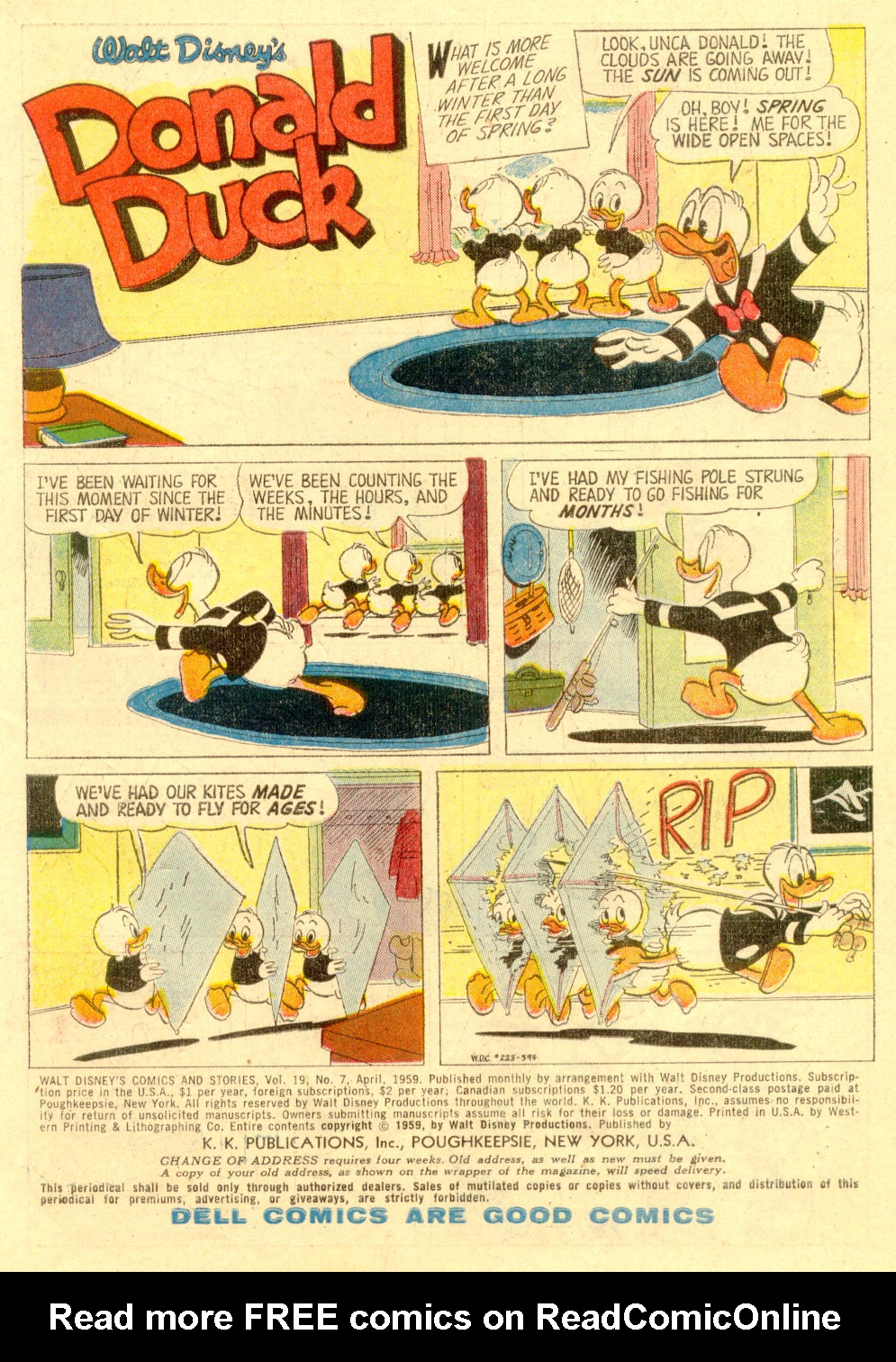 Read online Walt Disney's Comics and Stories comic -  Issue #223 - 3