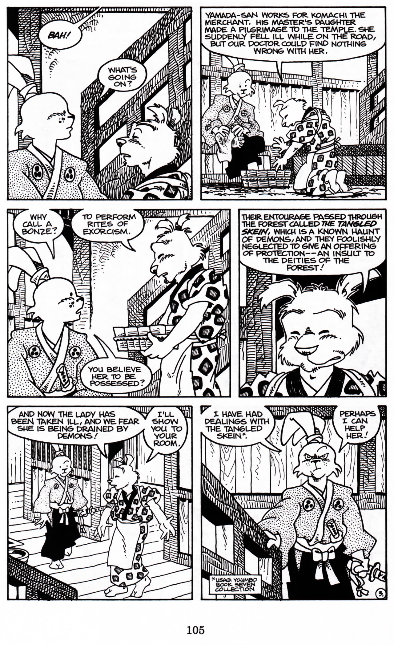 Read online Usagi Yojimbo (1996) comic -  Issue #3 - 4