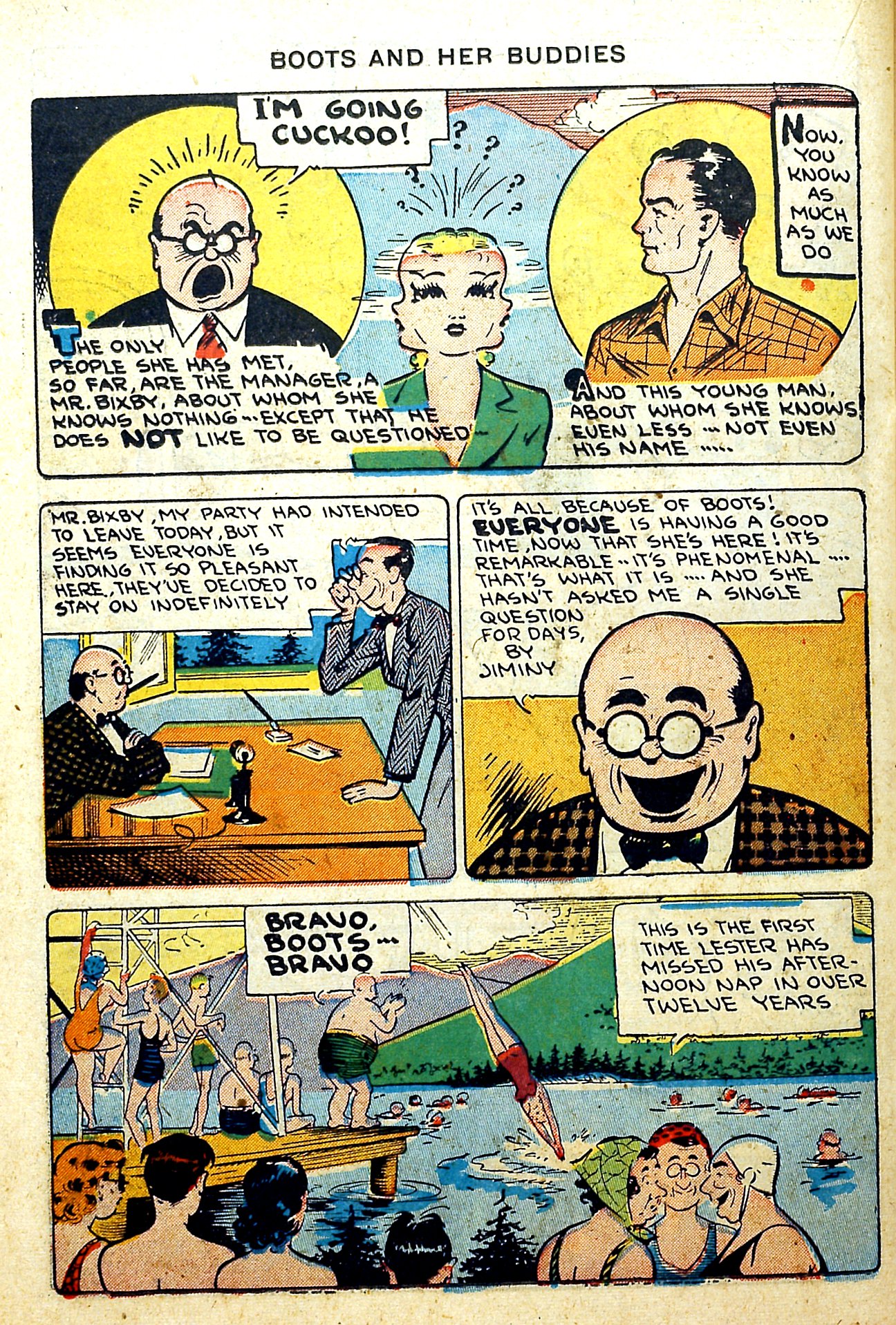 Read online Boots and Her Buddies (1948) comic -  Issue #5 - 34