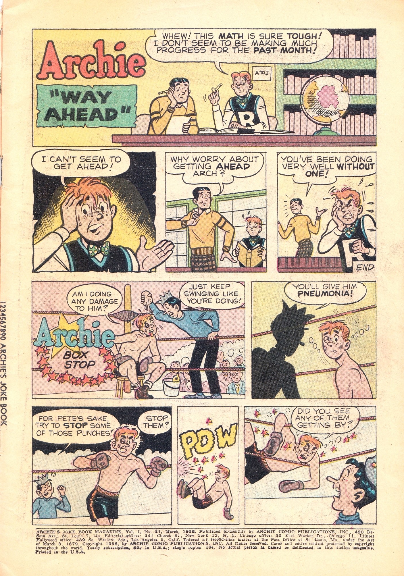 Read online Archie's Joke Book Magazine comic -  Issue #21 - 3