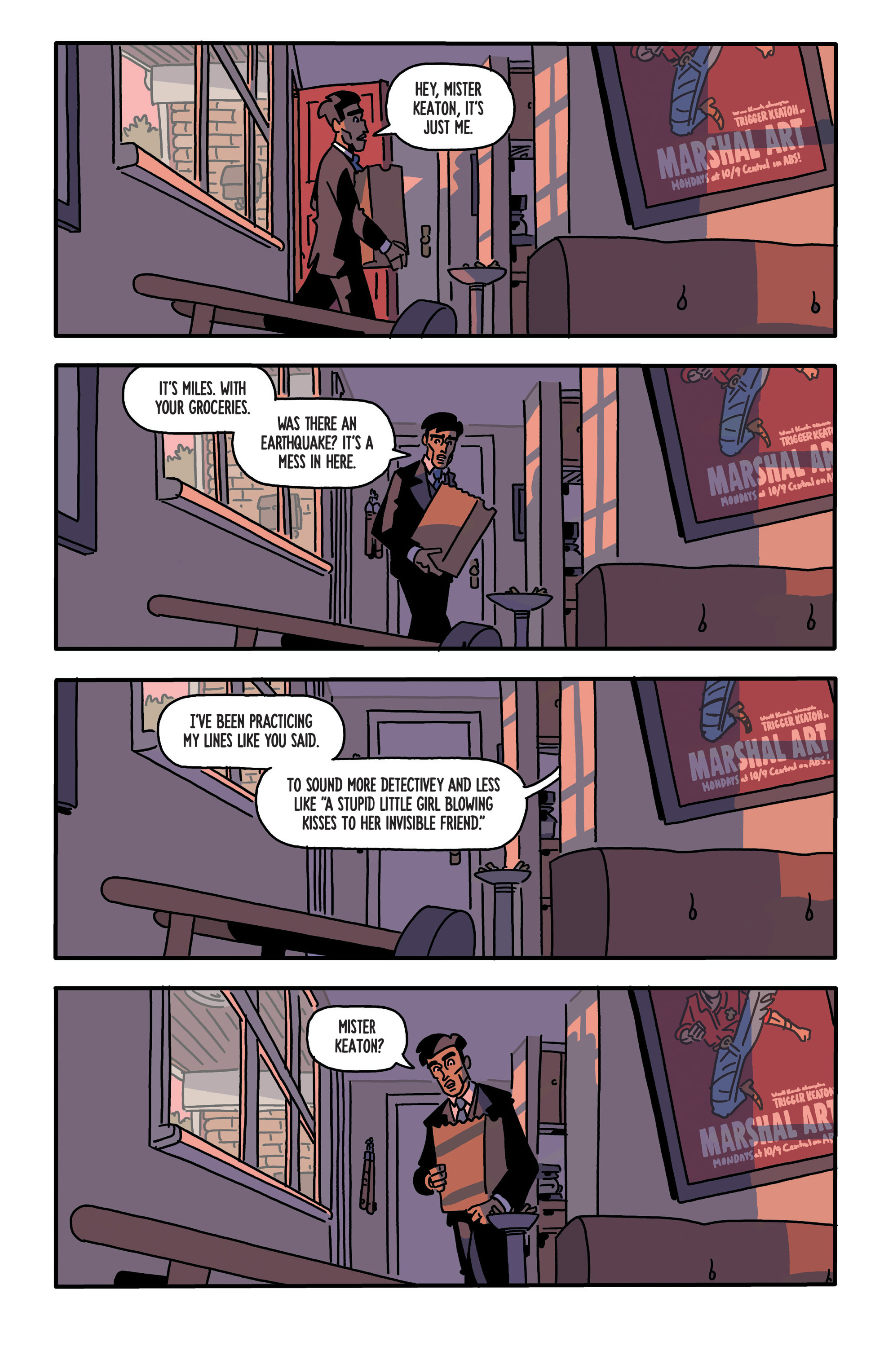 Read online The Six Sidekicks of Trigger Keaton comic -  Issue #1 - 7