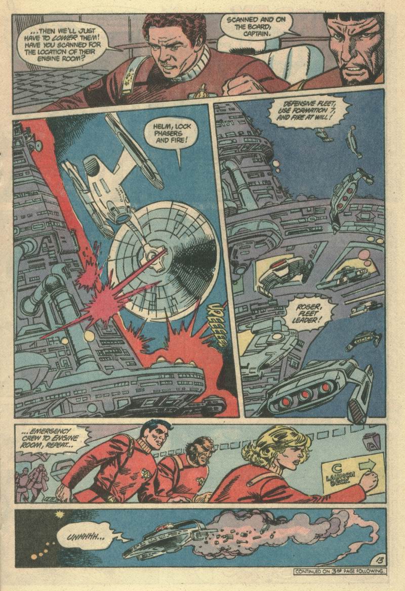 Read online Star Trek (1984) comic -  Issue #10 - 14