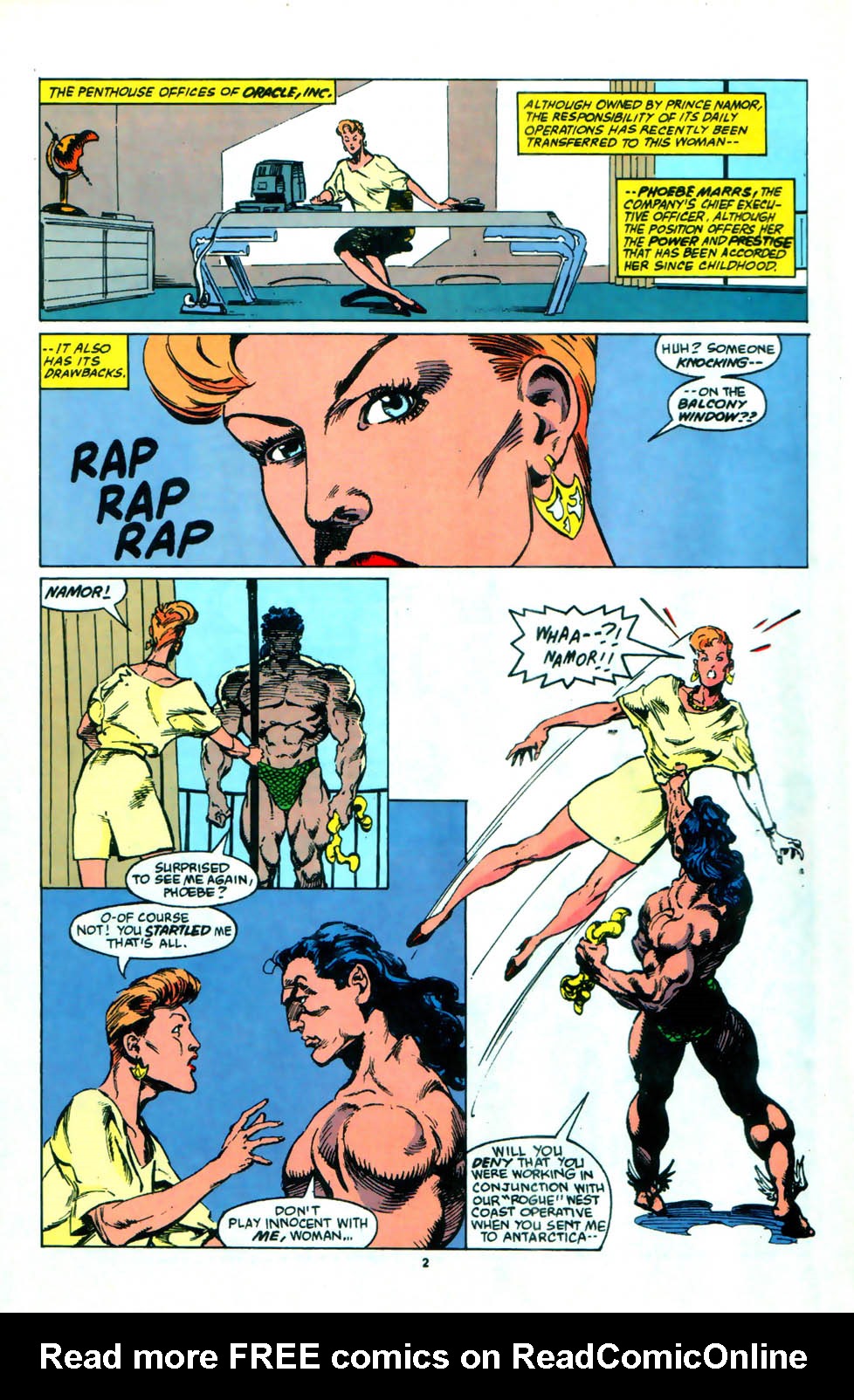 Read online Namor, The Sub-Mariner comic -  Issue #54 - 3
