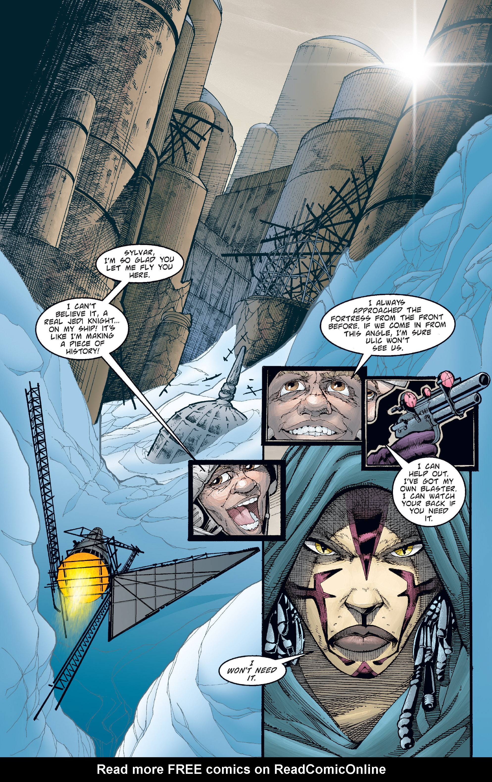 Read online Star Wars: Tales of the Jedi - Redemption comic -  Issue #5 - 11