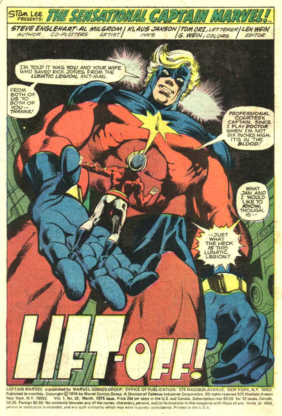 Captain Marvel (1968) Issue #37 #37 - English 2