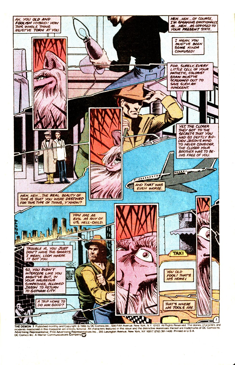 Read online The Demon (1987) comic -  Issue #3 - 2