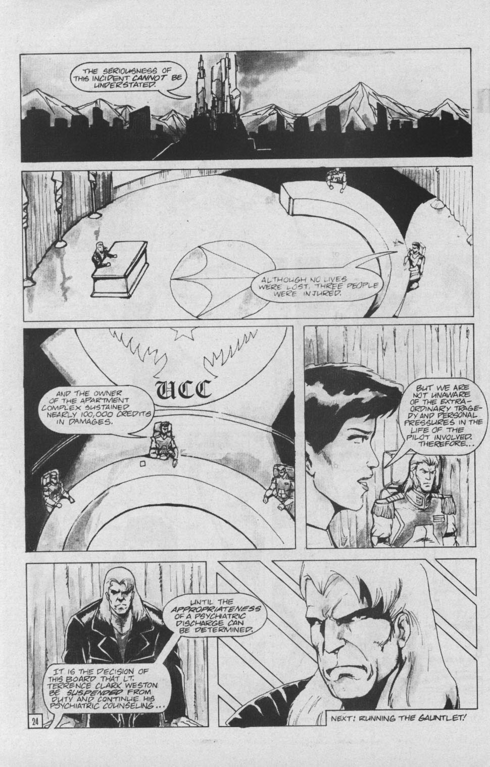 Read online Robotech II: The Sentinels - CyberPirates comic -  Issue #1 - 26