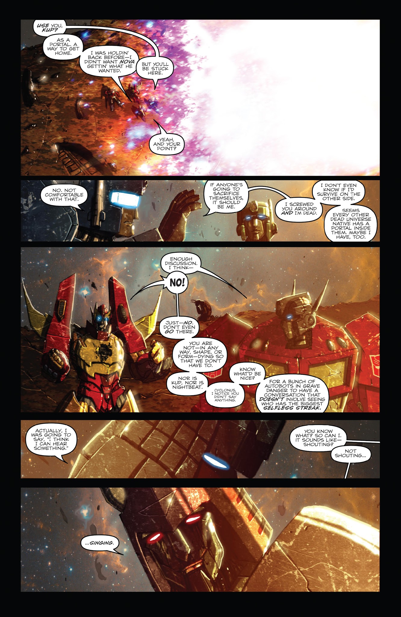 Read online The Transformers: Dark Cybertron comic -  Issue # TPB 2 - 85