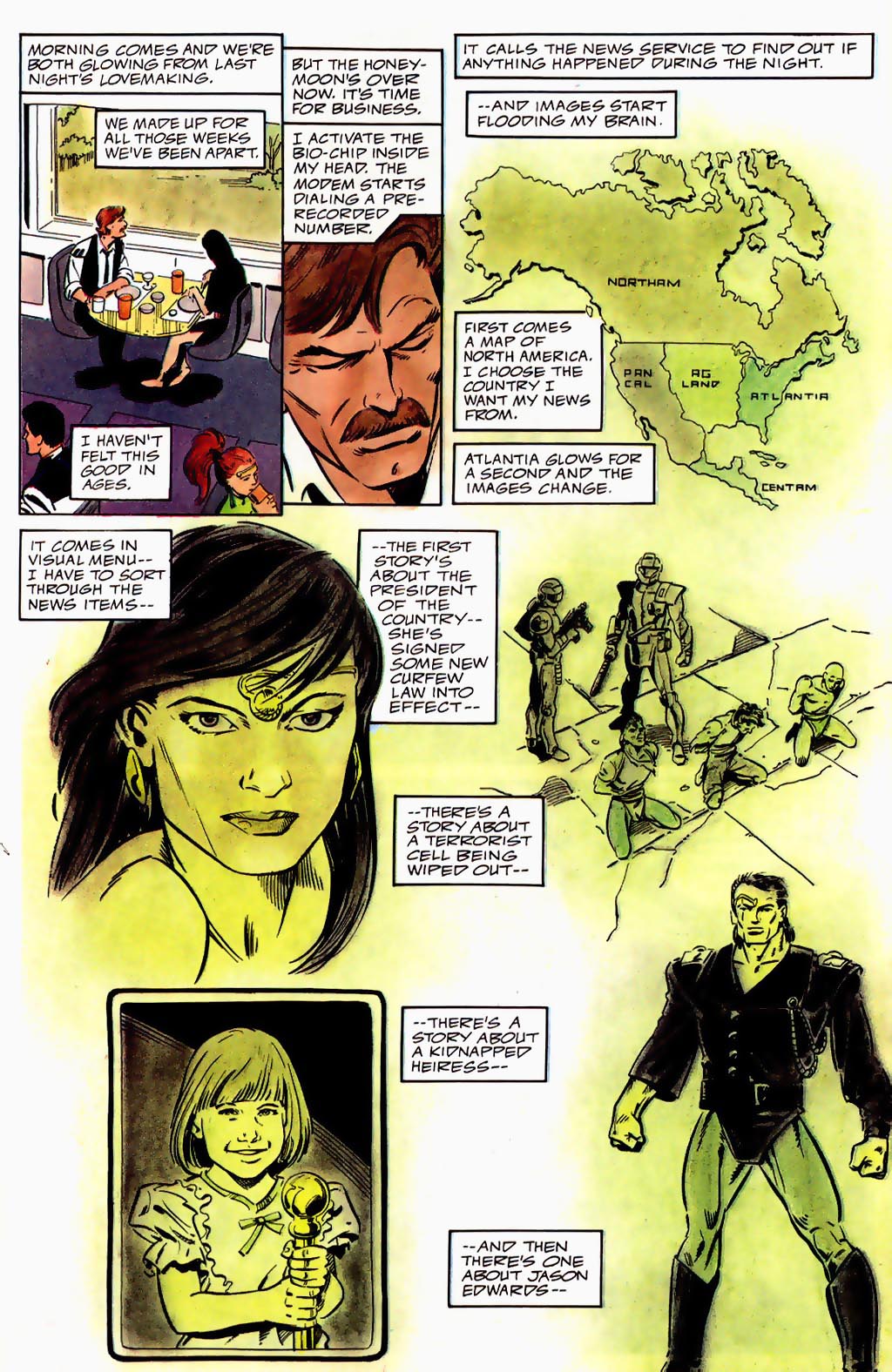 Read online Strikeforce: Morituri Electric Undertow comic -  Issue #2 - 9