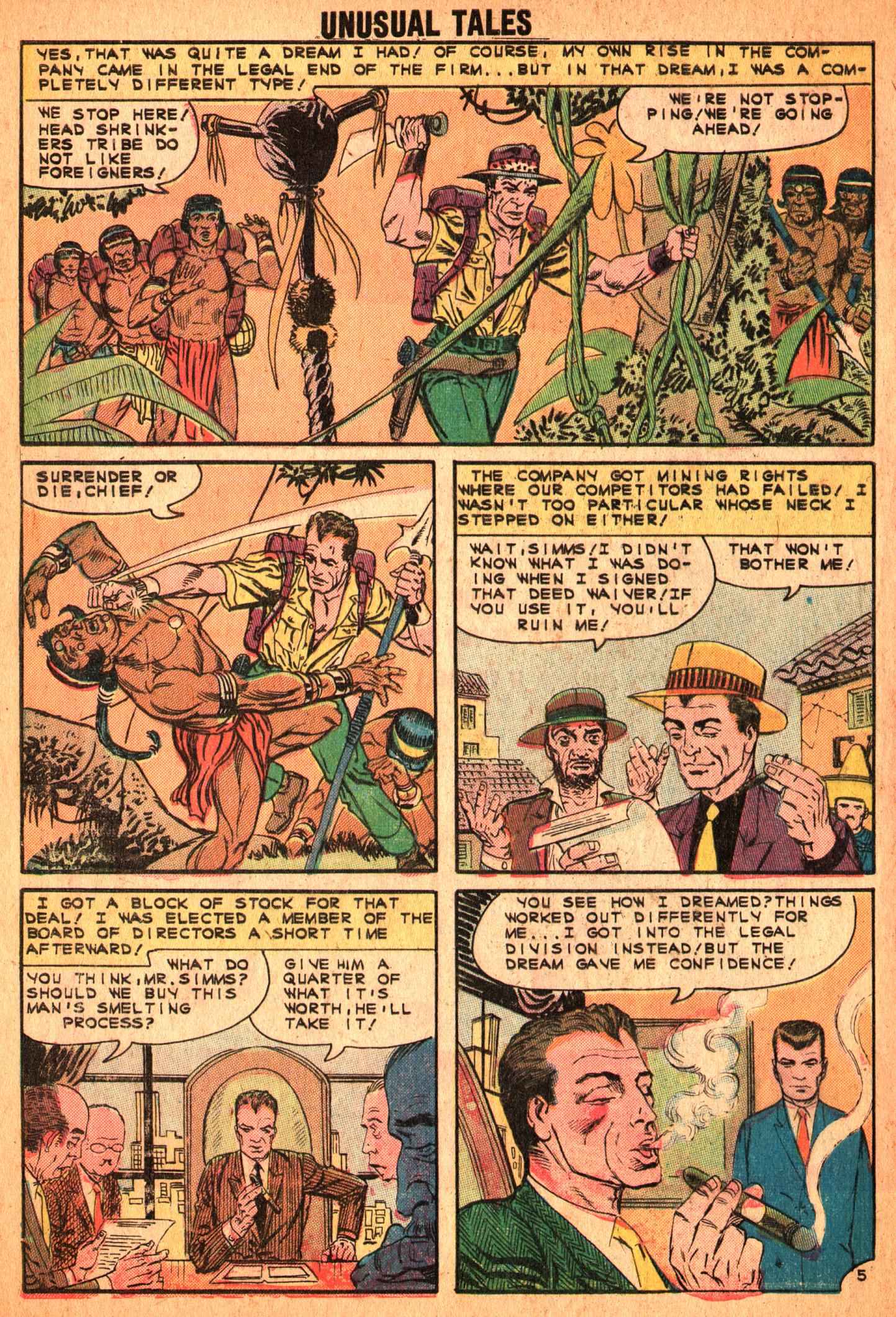Read online Unusual Tales comic -  Issue #27 - 32