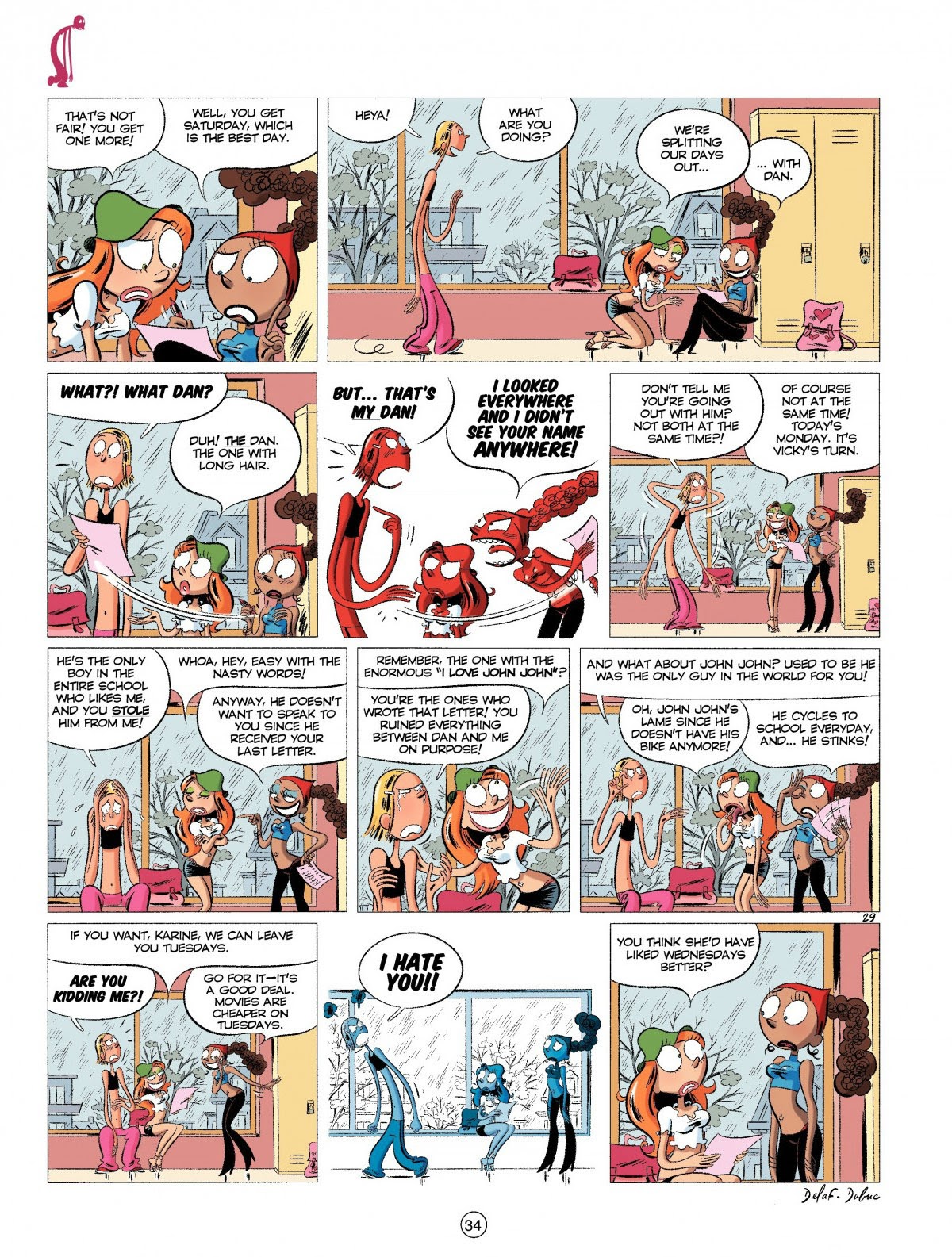 Read online The Bellybuttons comic -  Issue #1 - 34