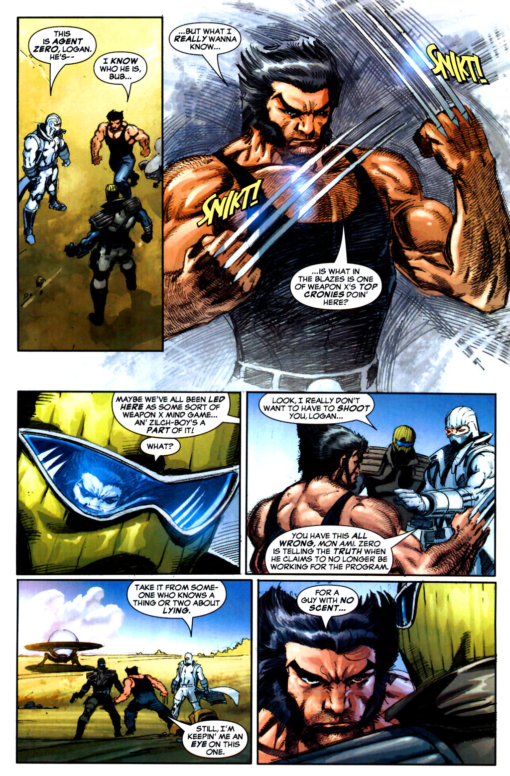 Read online Weapon X (2002) comic -  Issue #25 - 9