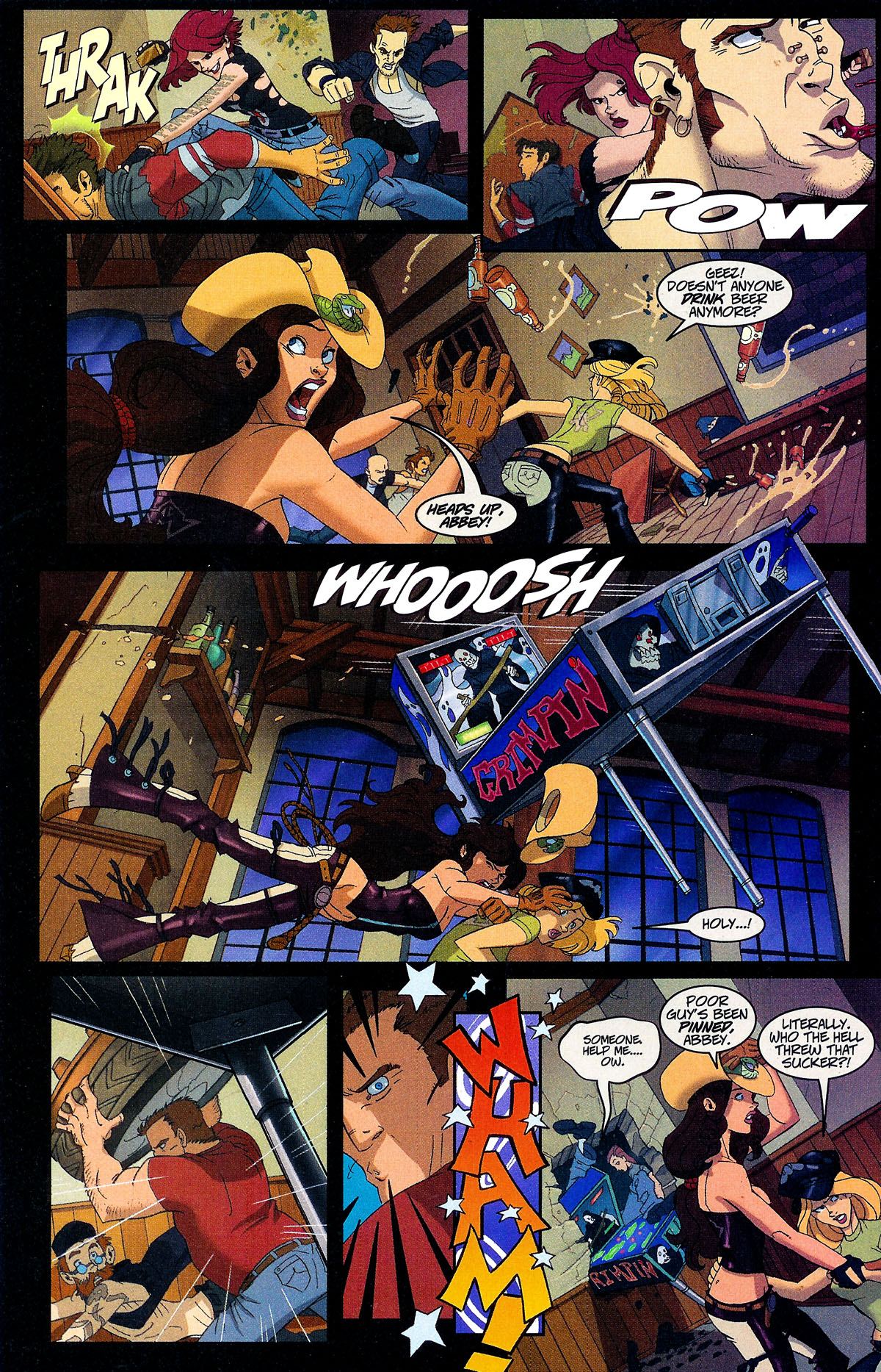 Read online Danger Girl: Back in Black comic -  Issue #1 - 17