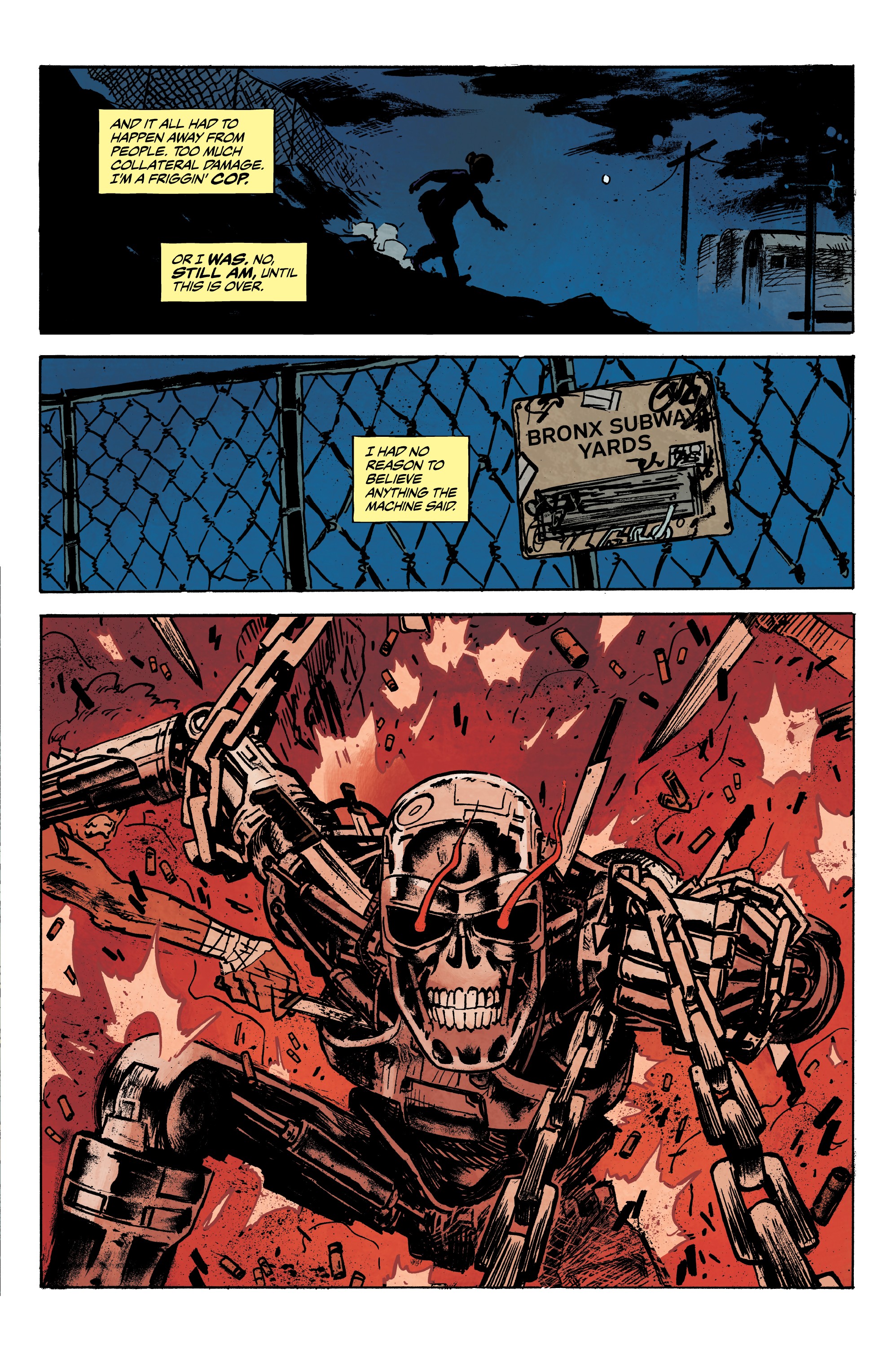 Read online The Terminator: Sector War comic -  Issue #3 - 20