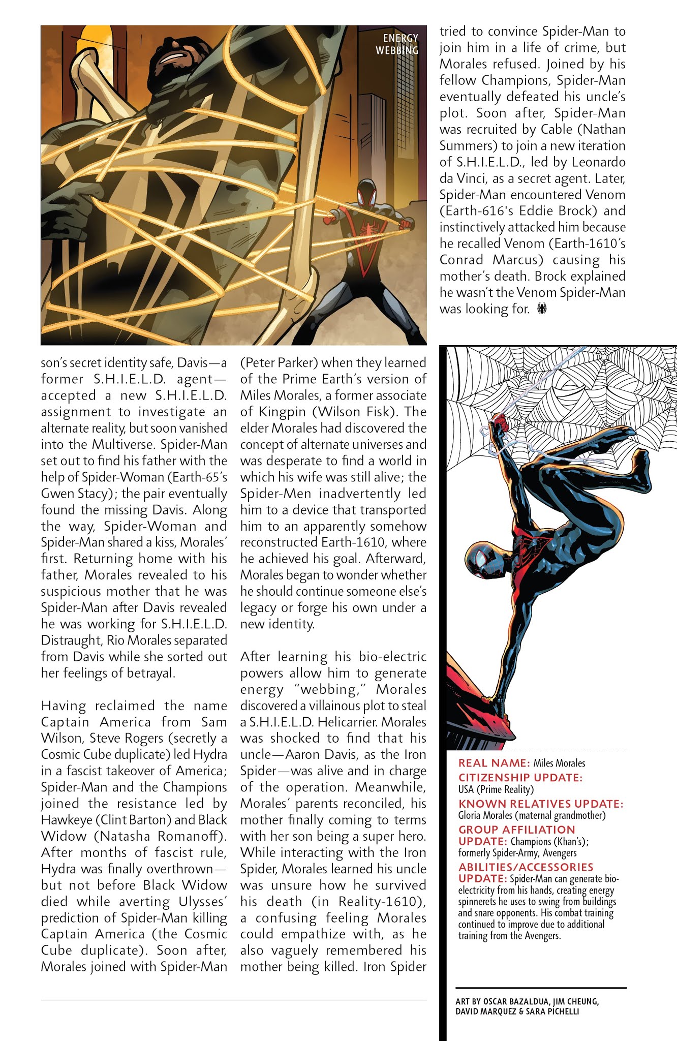 Read online Spider-Geddon Handbook comic -  Issue # Full - 20