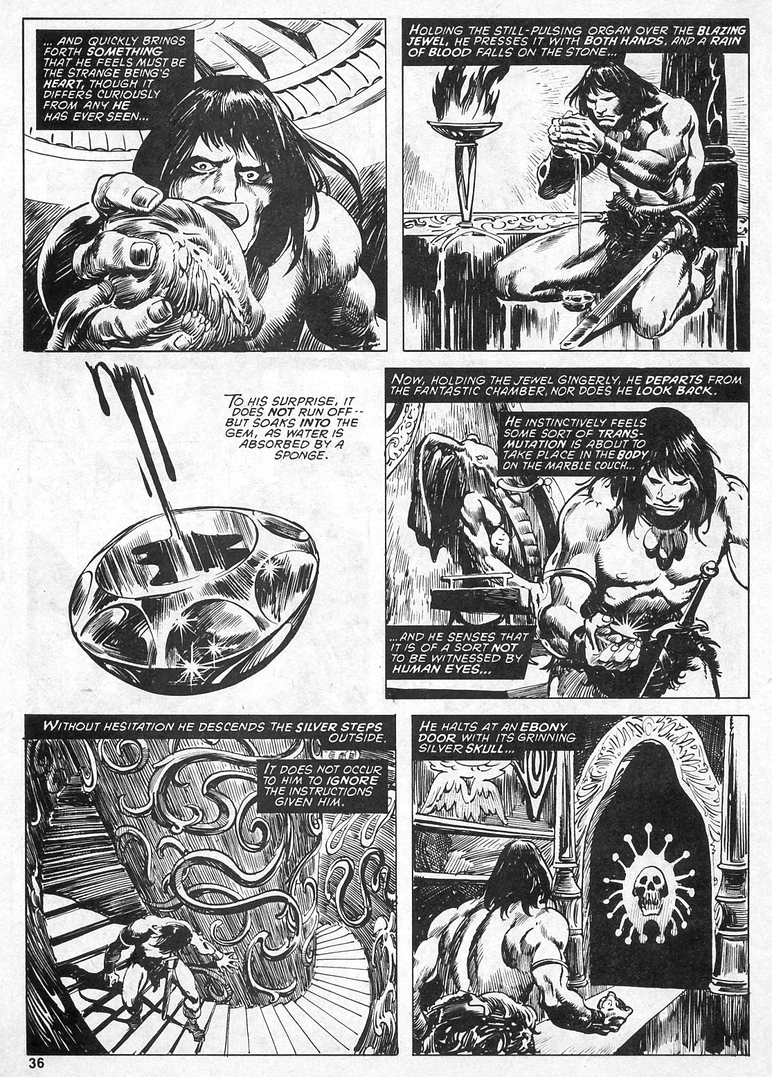 The Savage Sword Of Conan Issue #24 #25 - English 36