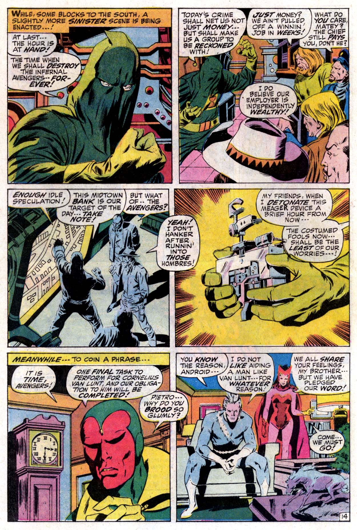 Read online The Avengers (1963) comic -  Issue #77 - 14