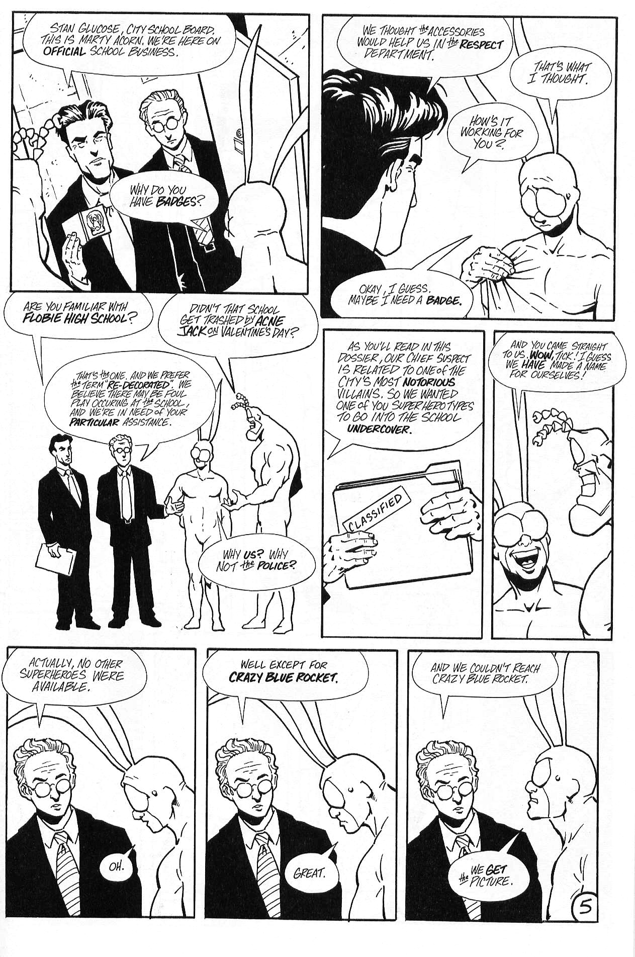 Read online Tick's Big Back To School Special comic -  Issue # Full - 6