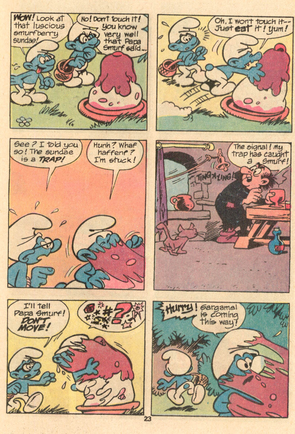 Read online Smurfs comic -  Issue #2 - 18