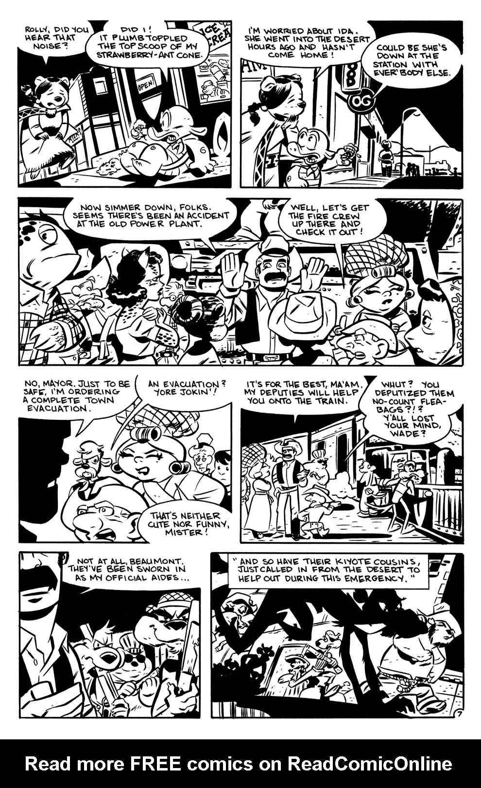 Read online Mutant, Texas: Tales of Sheriff Ida Red comic -  Issue #4 - 9