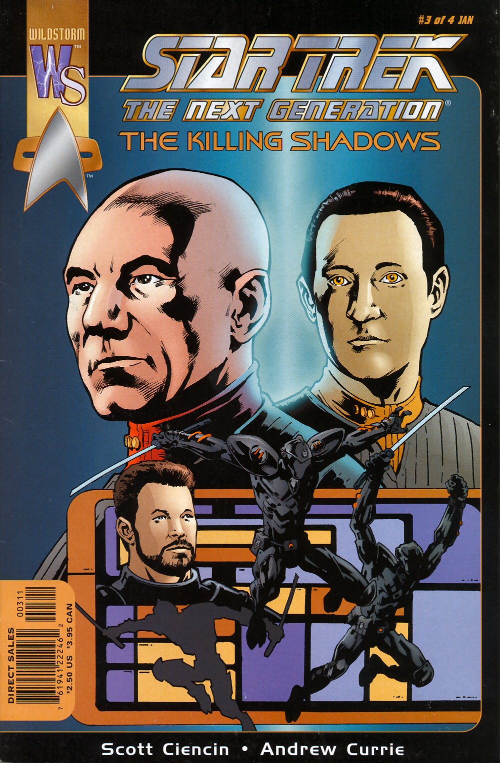 Read online Star Trek: The Next Generation - The Killing Shadows comic -  Issue #3 - 1