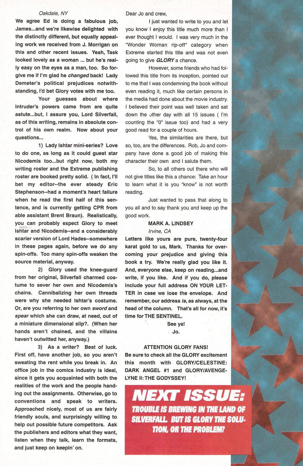 Read online Glory comic -  Issue #15 - 24