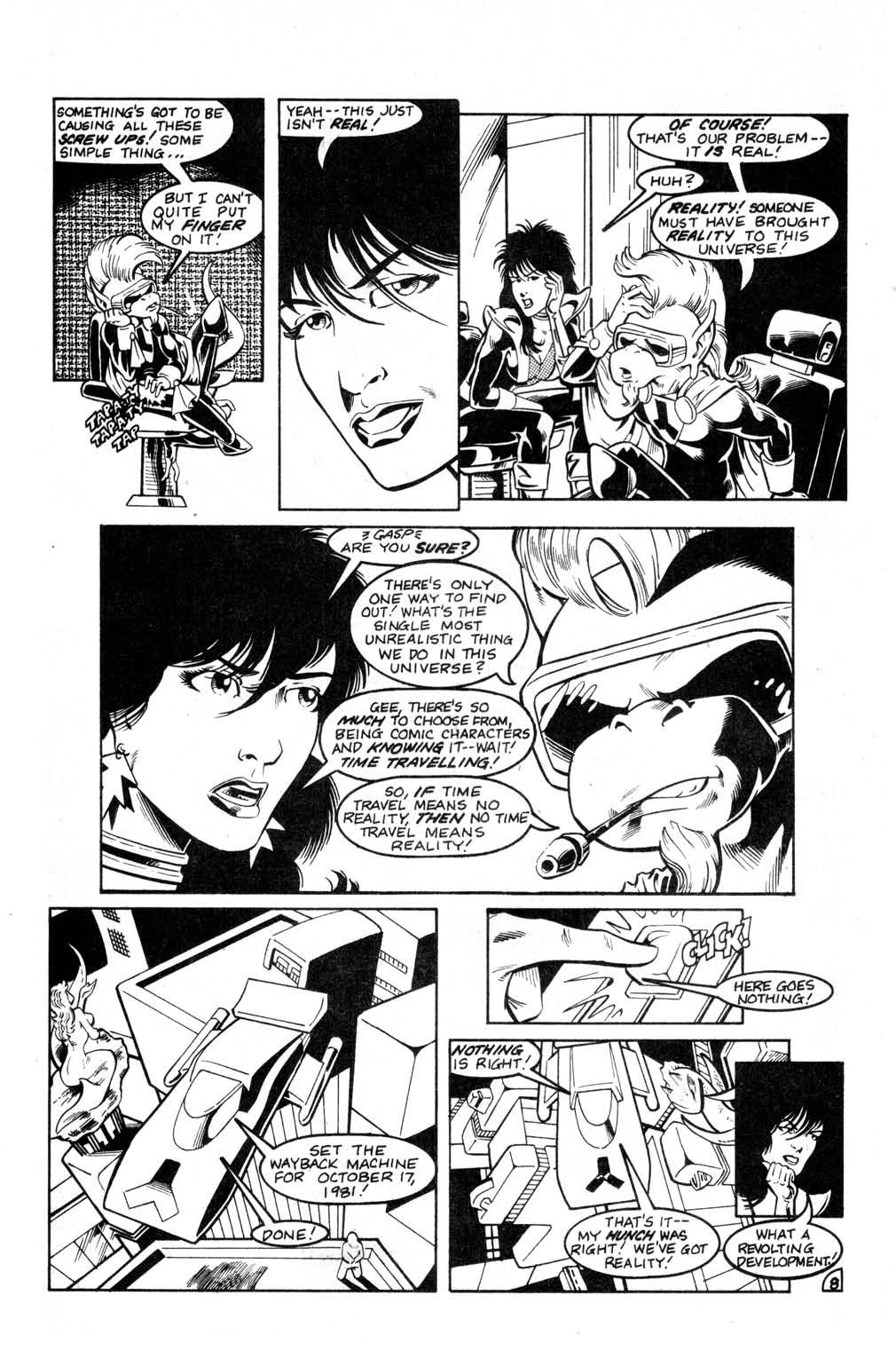 Read online Aristocratic Xtraterrestrial Time-Traveling Thieves comic -  Issue #2 - 10