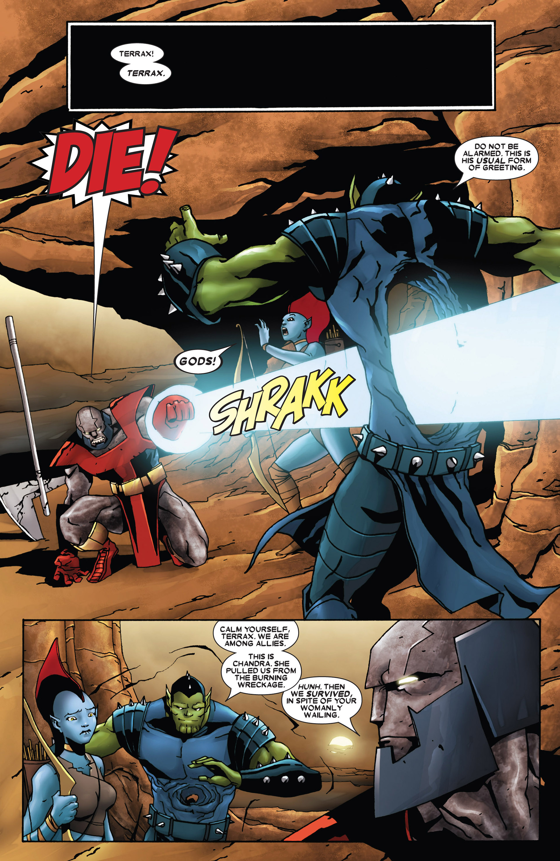Read online Annihilation: Heralds Of Galactus comic -  Issue #1 - 6