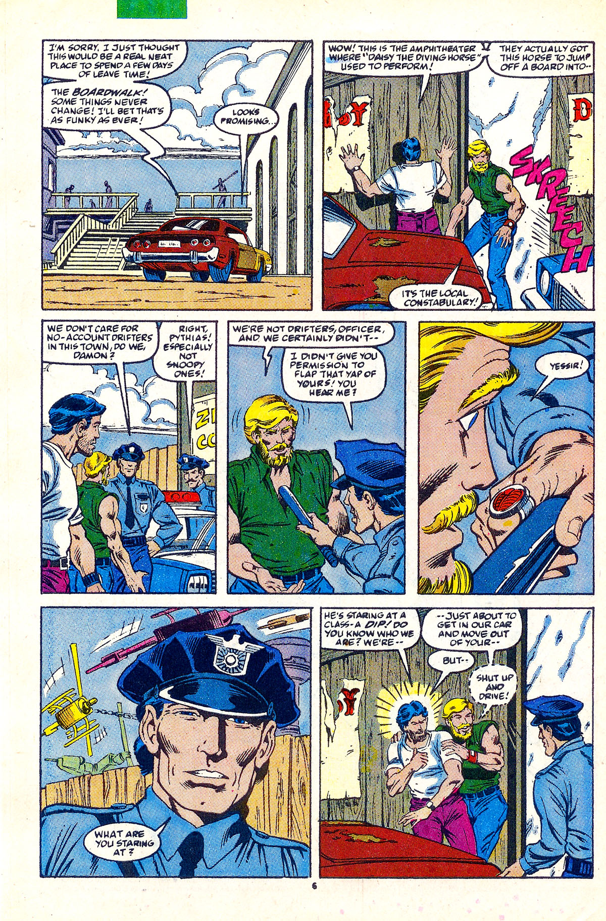 Read online G.I. Joe: A Real American Hero comic -  Issue #89 - 6