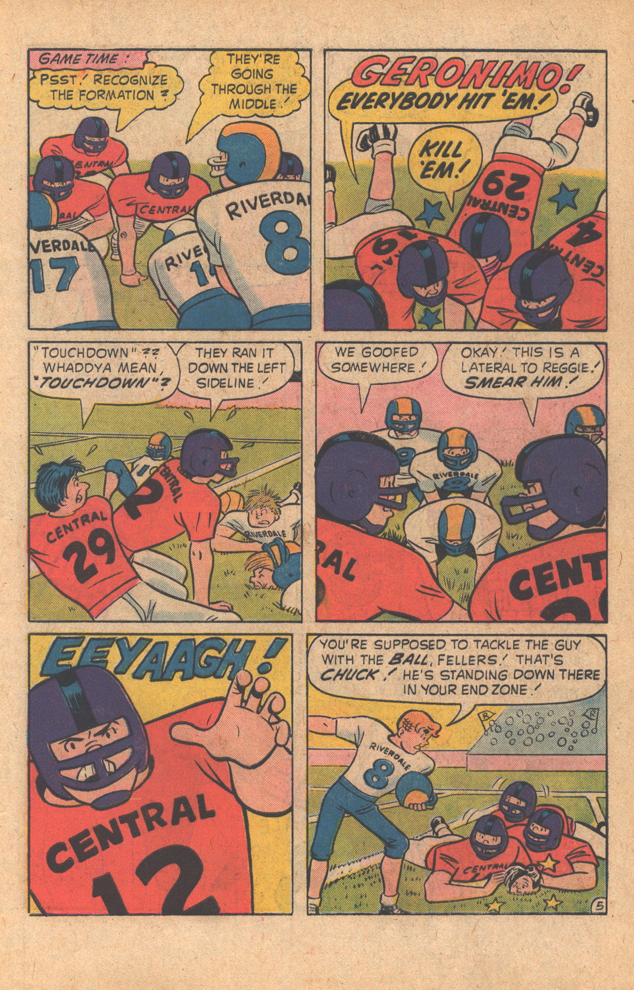 Read online Archie at Riverdale High (1972) comic -  Issue #30 - 7