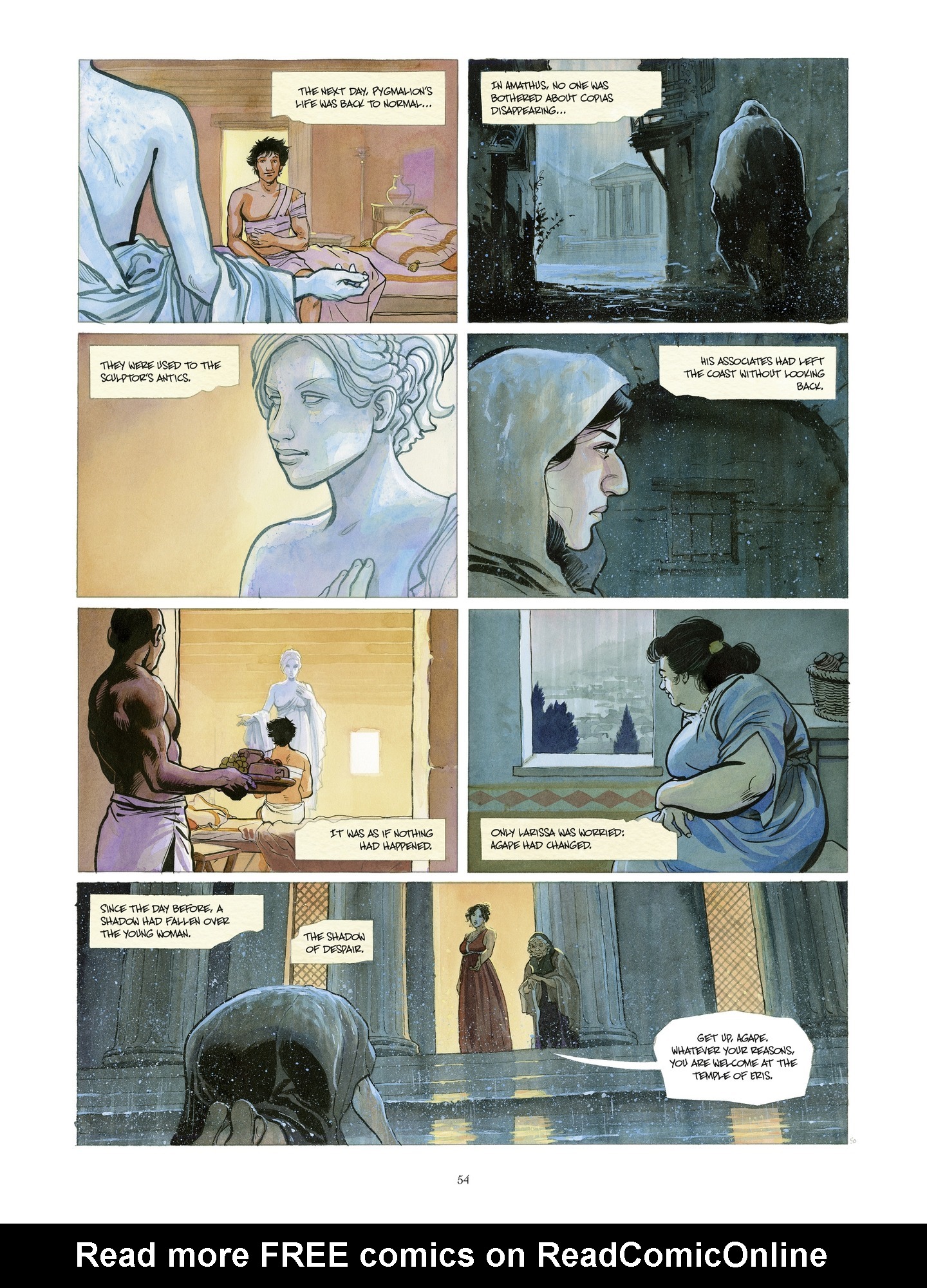 Read online Pygmalion and the Ivory Virgin comic -  Issue # TPB - 54