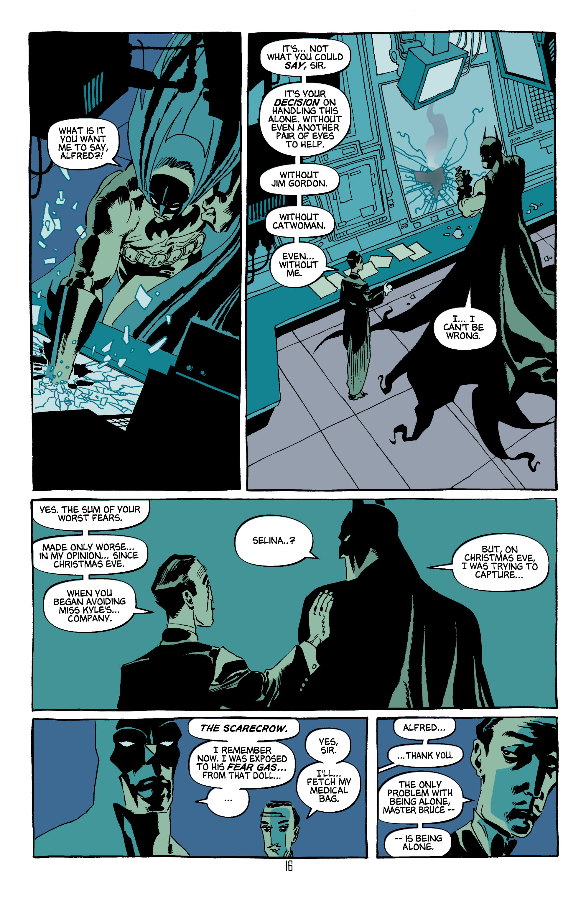 Read online Batman: Dark Victory (1999) comic -  Issue #7 - 16