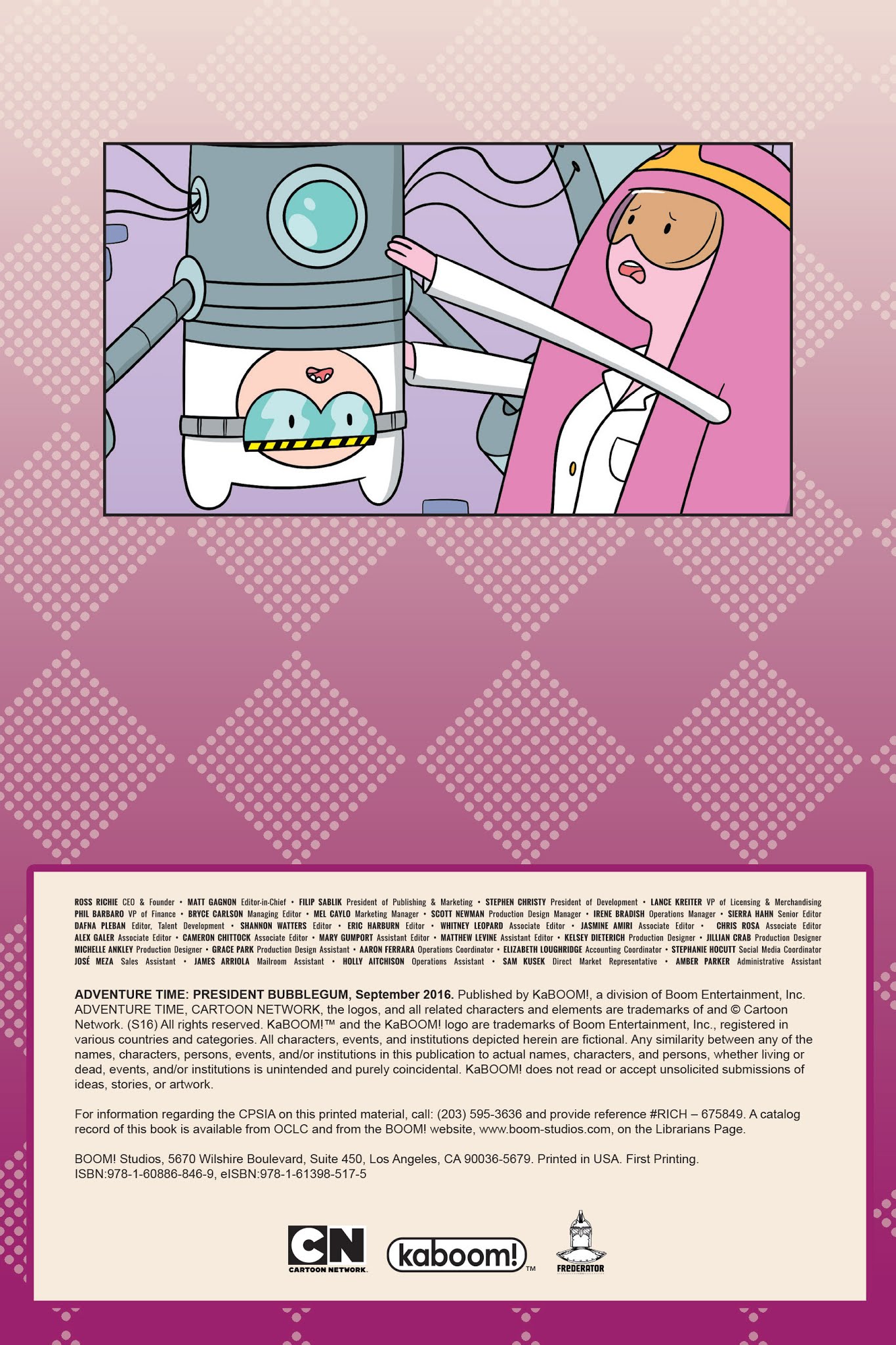 Read online Adventure Time: President Bubblegum comic -  Issue # TPB - 3