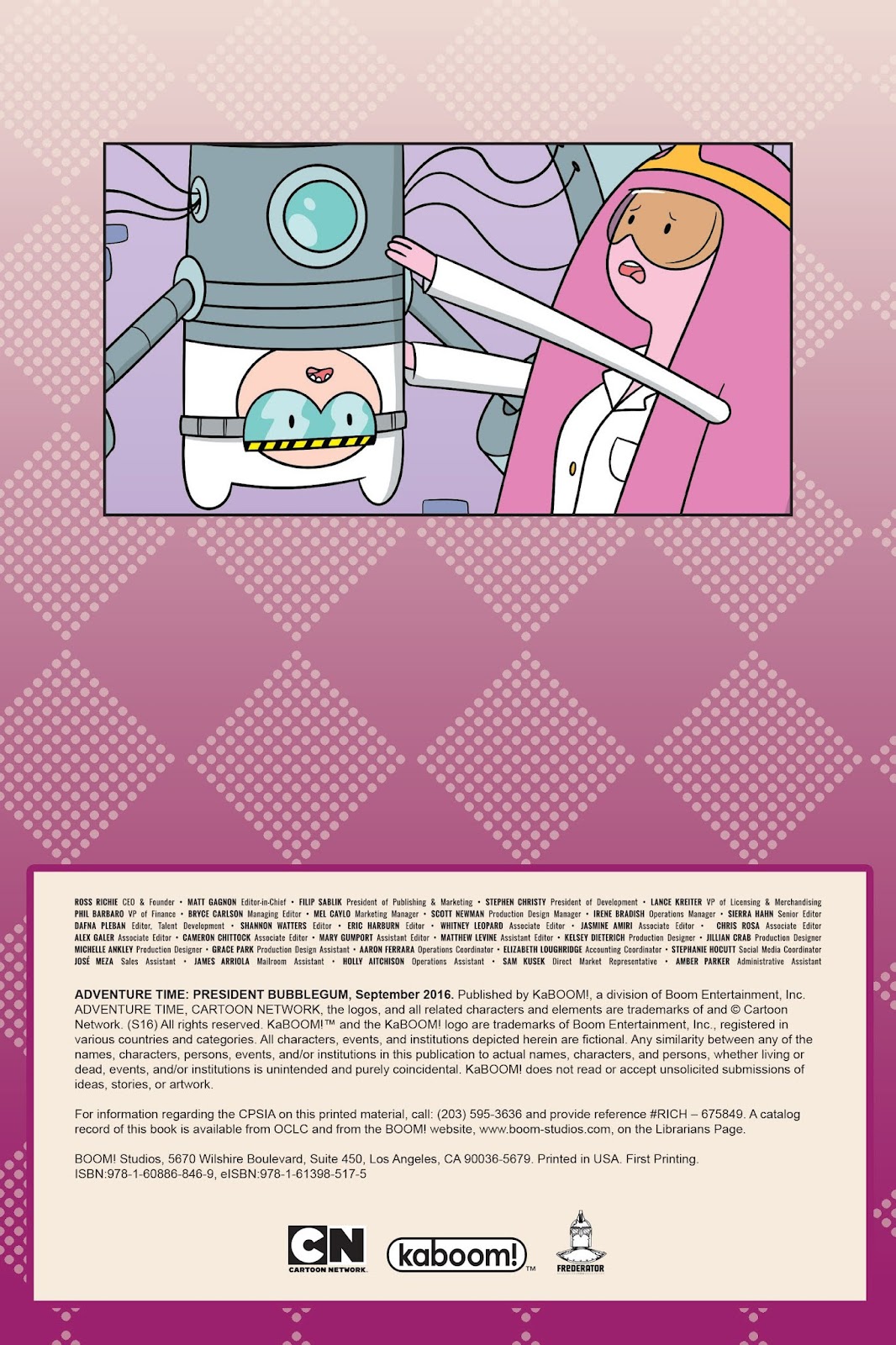 Adventure Time: President Bubblegum issue TPB - Page 3