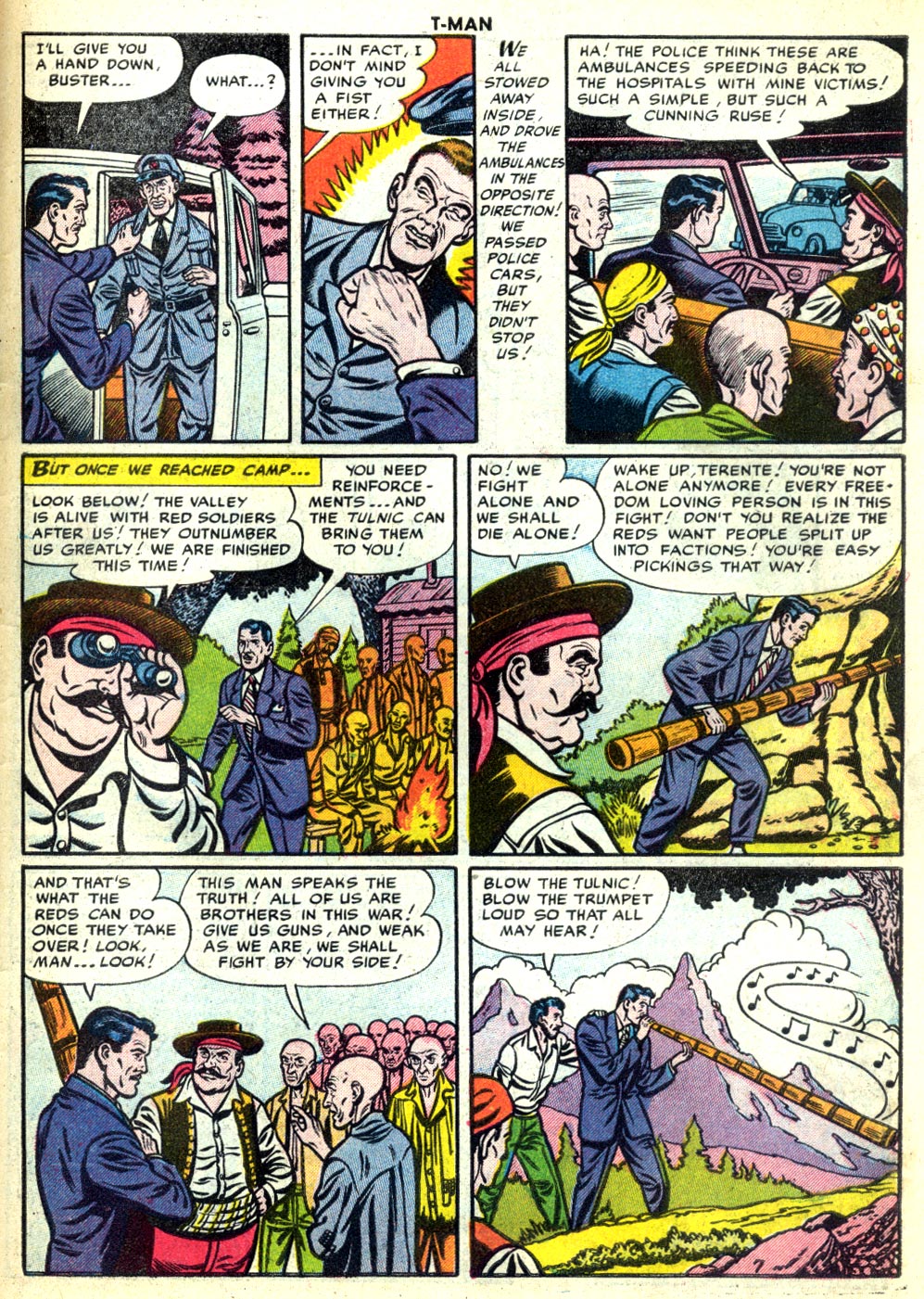 Read online T-Man: World Wide Trouble Shooter comic -  Issue #29 - 31