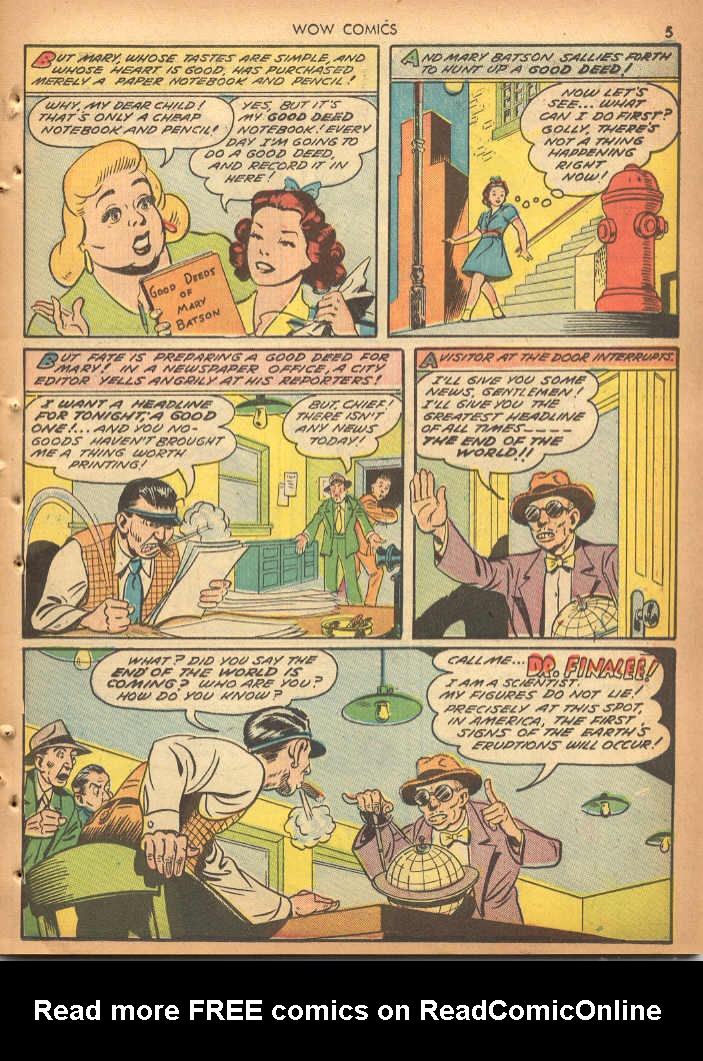 Read online Wow Comics comic -  Issue #13 - 5
