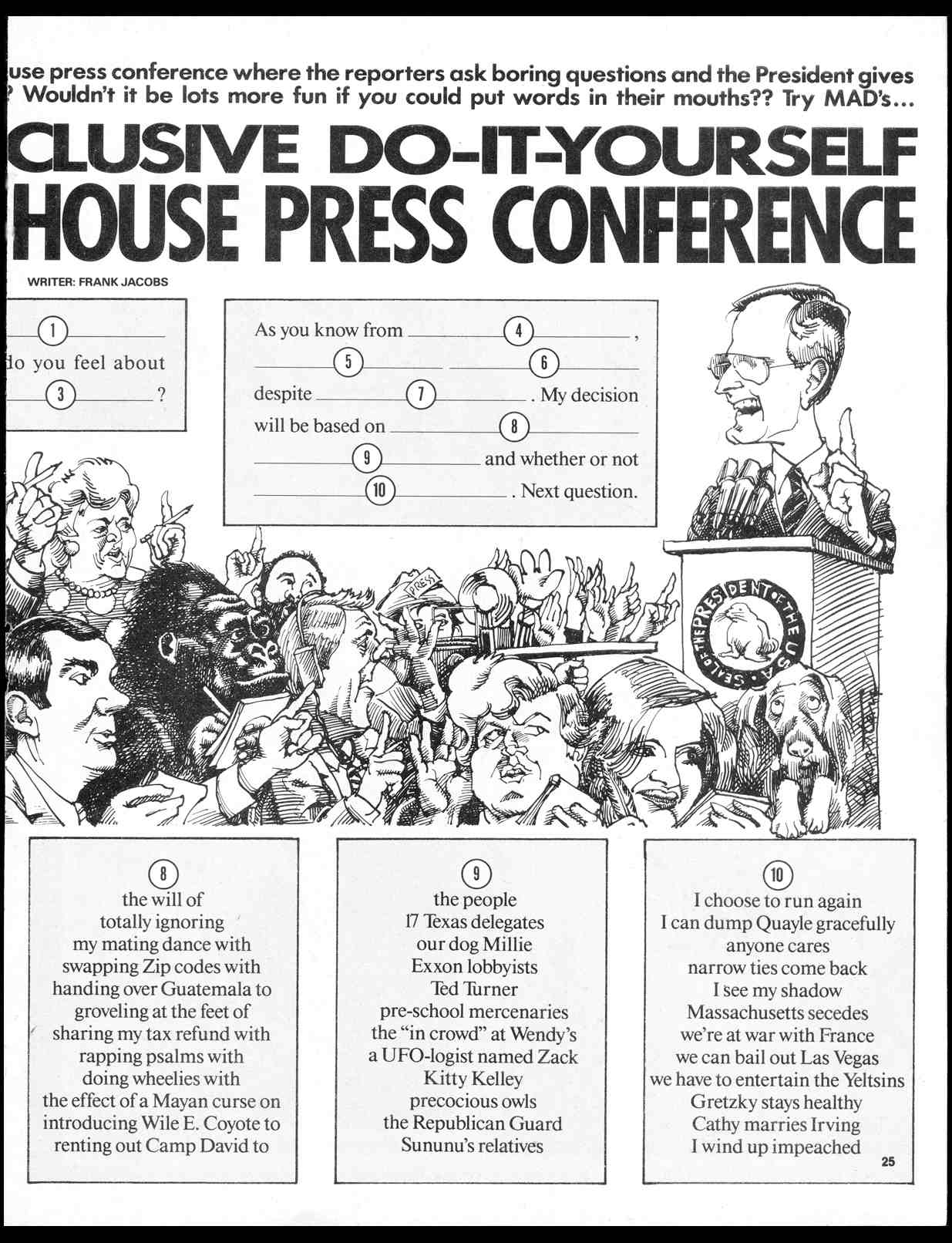 Read online MAD comic -  Issue #308 - 27