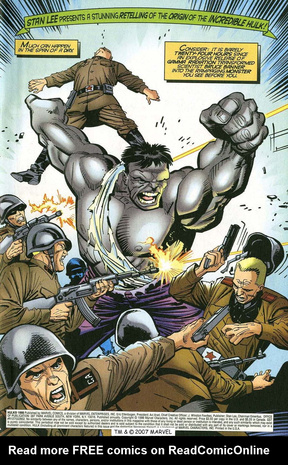 Read online Hulk (1999) comic -  Issue # _Annual 1999 - 3
