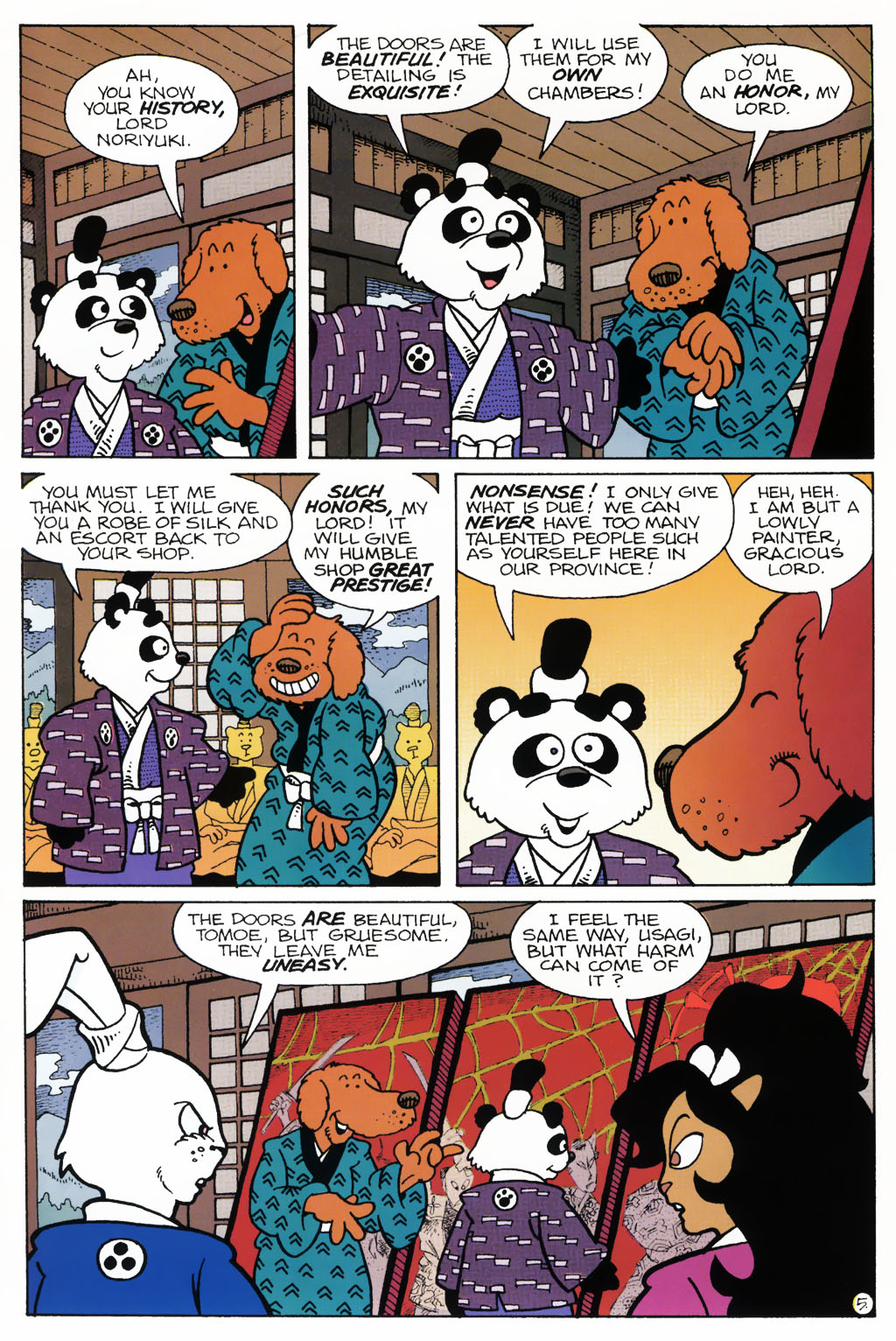 Read online Usagi Yojimbo Color Special comic -  Issue #2 - 6