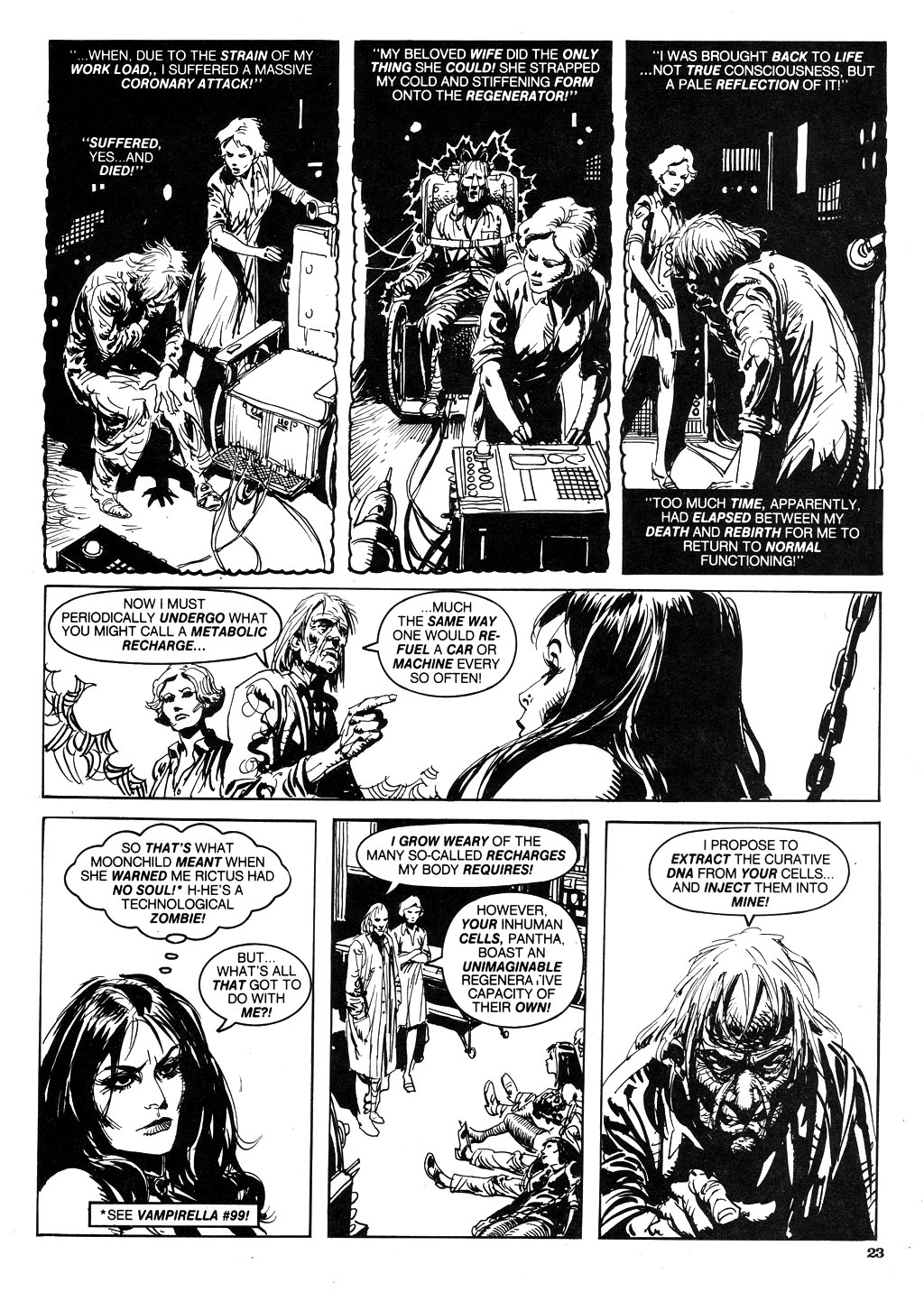 Read online Vampirella (1969) comic -  Issue #103 - 23
