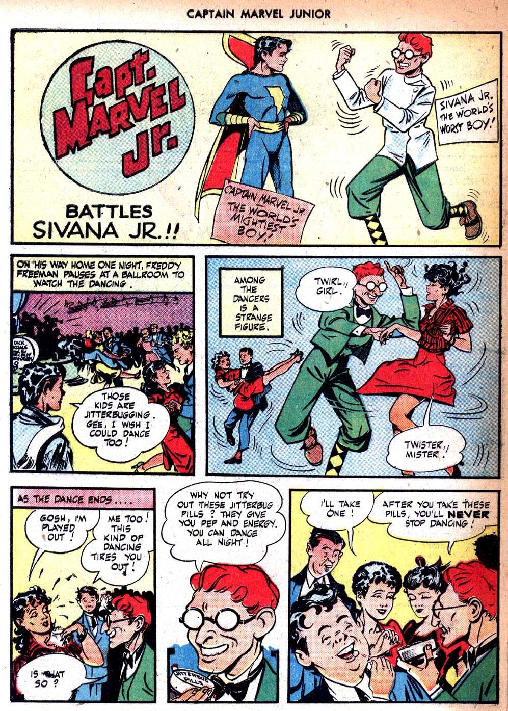 Read online Captain Marvel, Jr. comic -  Issue #36 - 5