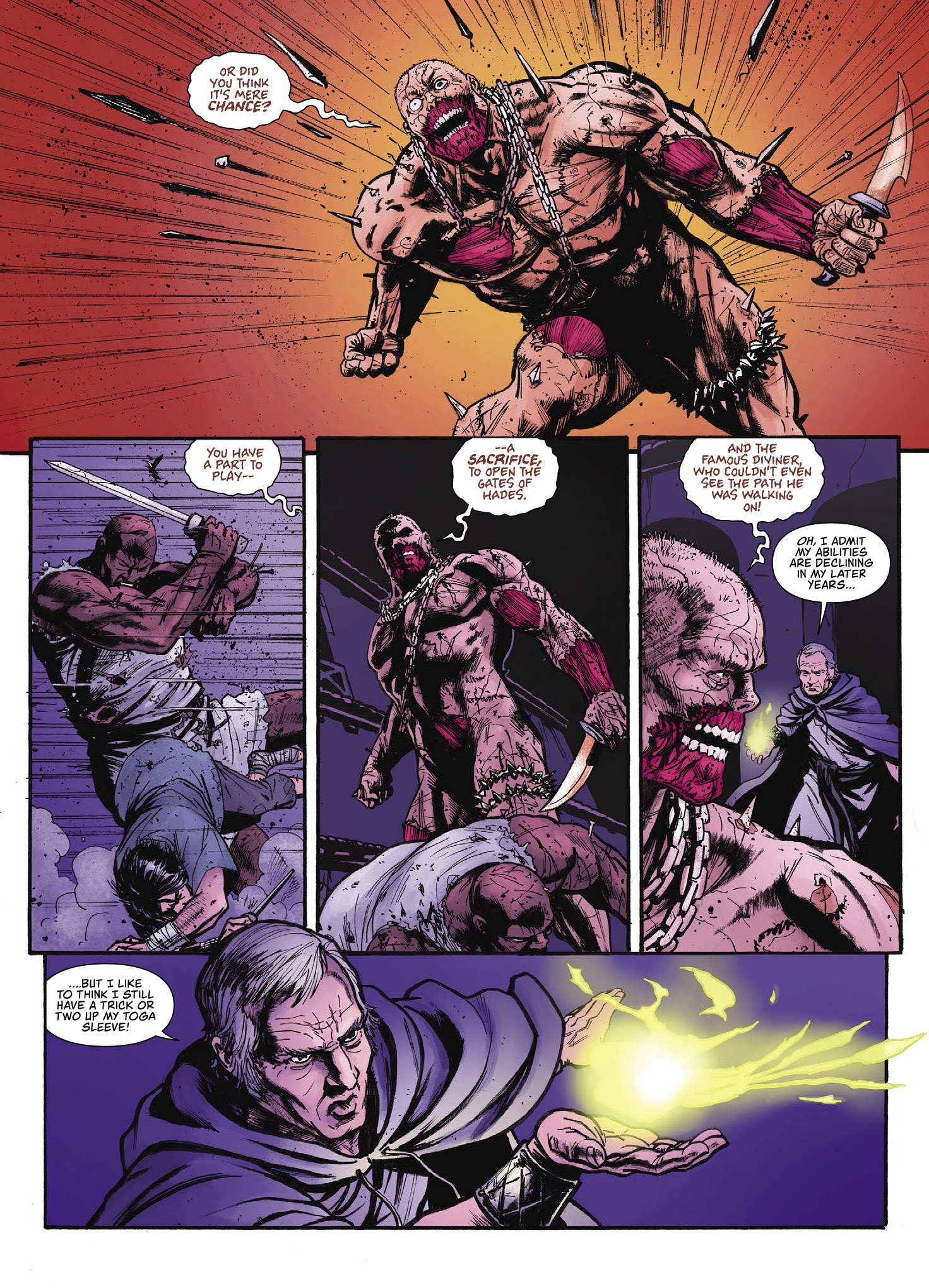 Read online Aquila: The Burning Fields comic -  Issue # TPB - 73