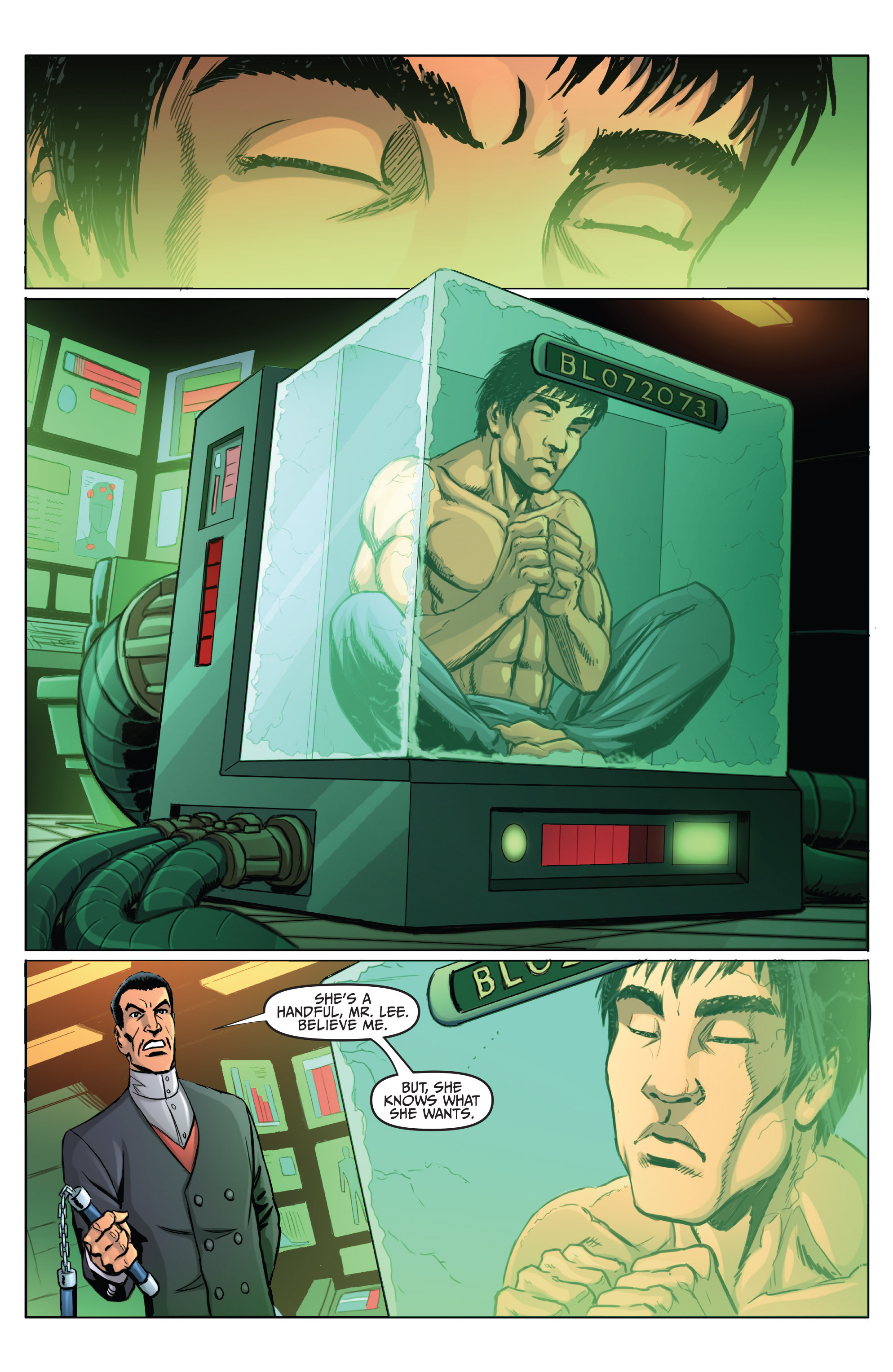 Read online Bruce Lee: The Dragon Rises comic -  Issue #1 - 36
