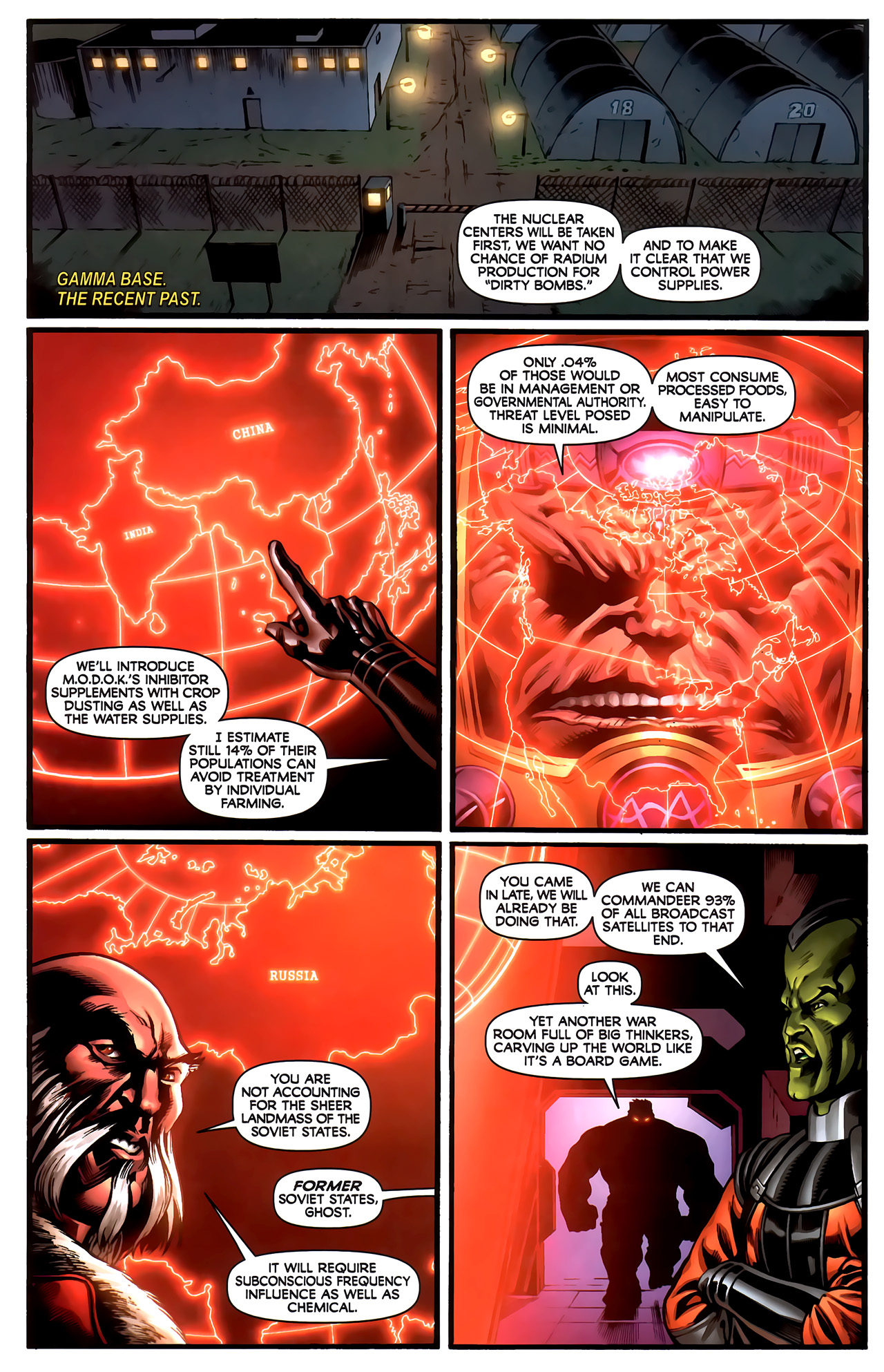 Read online Fall of the Hulks: Red Hulk comic -  Issue #4 - 4