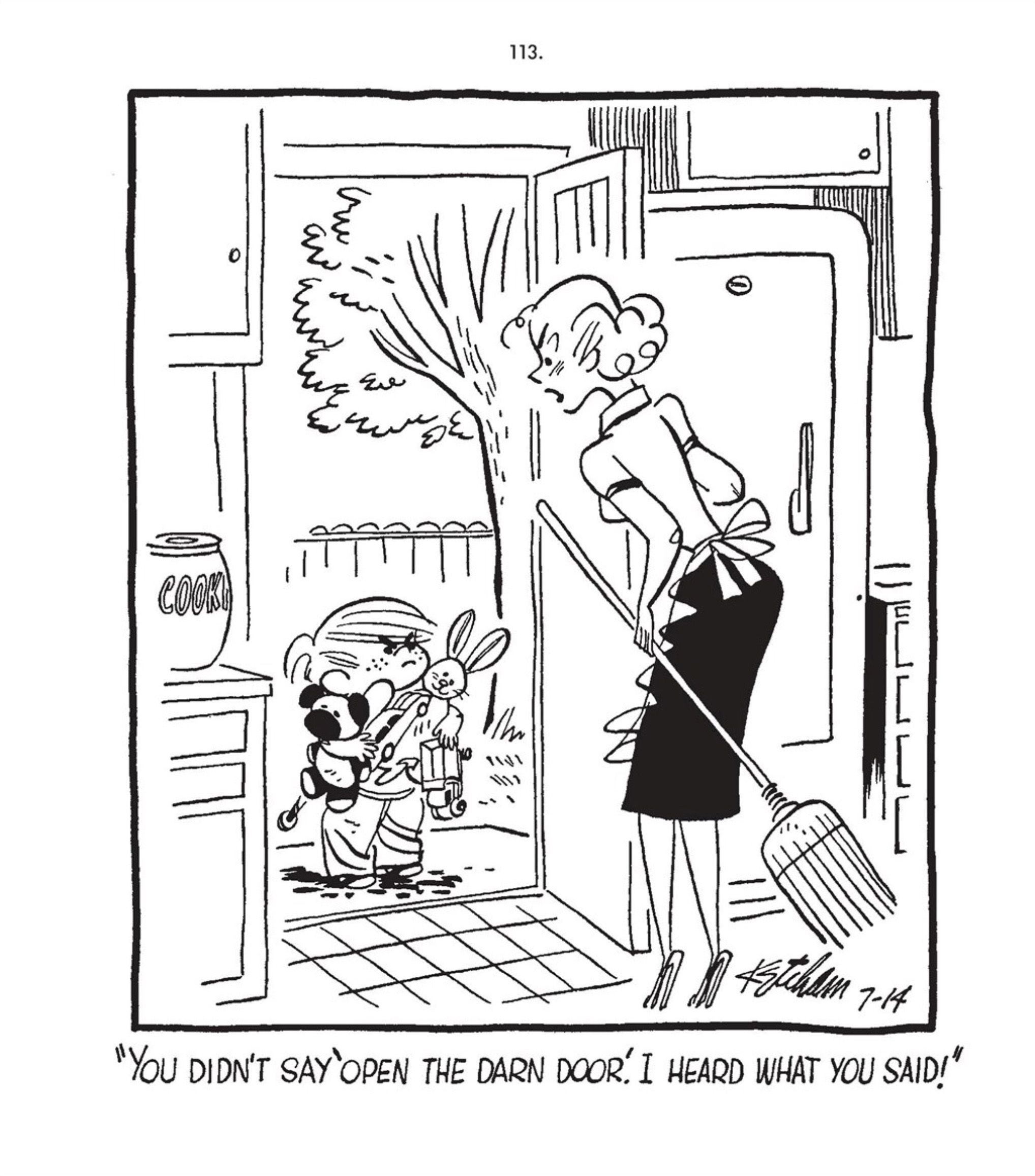 Read online Hank Ketcham's Complete Dennis the Menace comic -  Issue # TPB 1 (Part 2) - 39