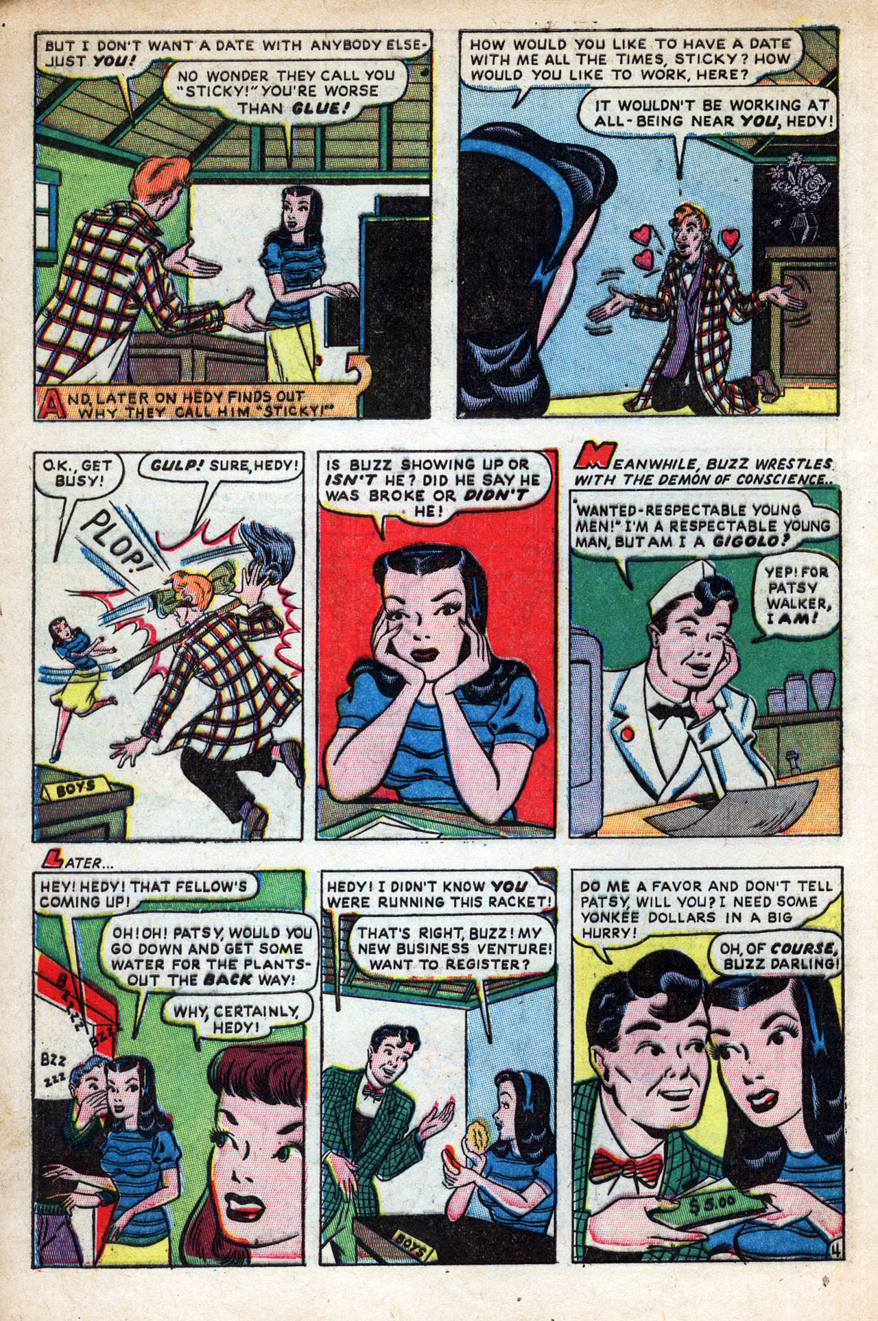 Read online Patsy Walker comic -  Issue #17 - 6