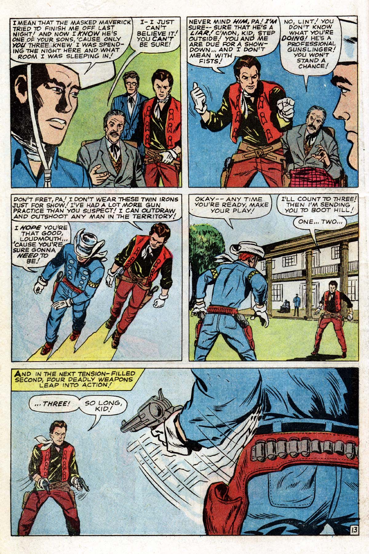 Read online The Mighty Marvel Western comic -  Issue #5 - 18