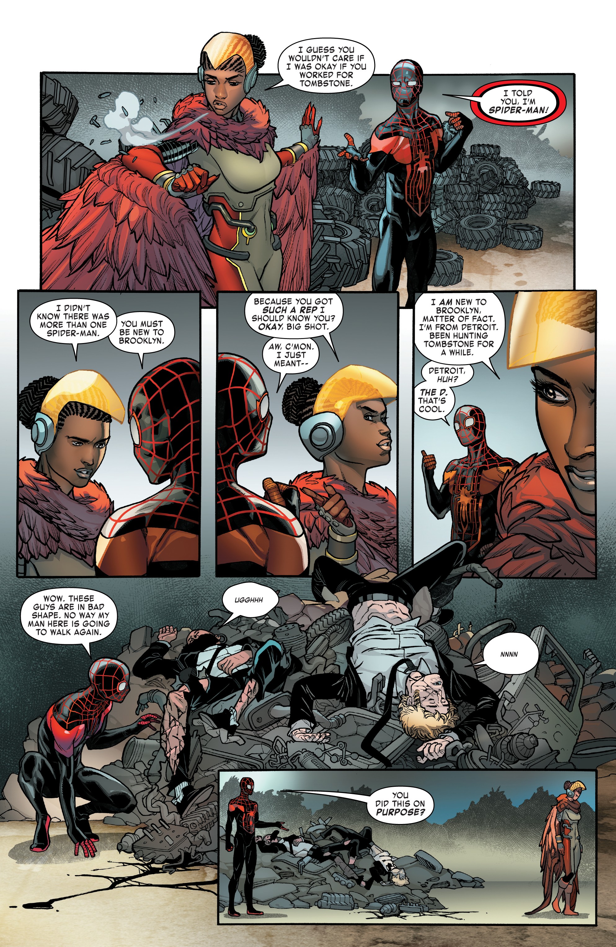 Read online Miles Morales: Spider-Man comic -  Issue #6 - 6